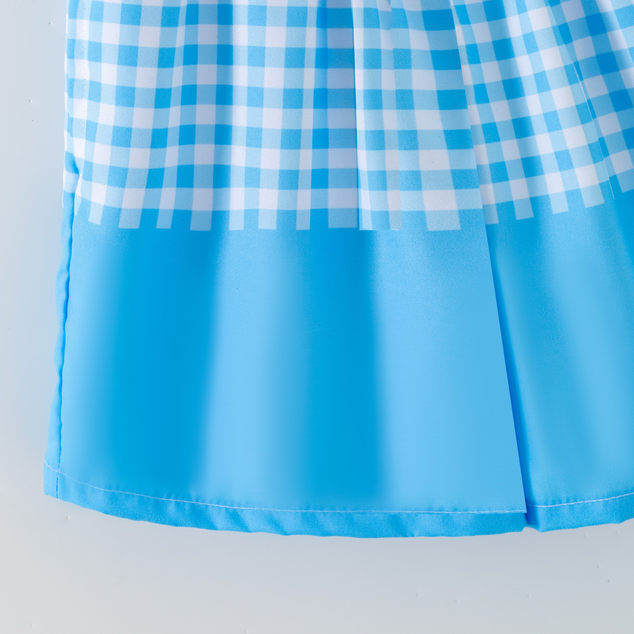 （In Stock）Boys Summer Blue Plaid Swimming Trunks