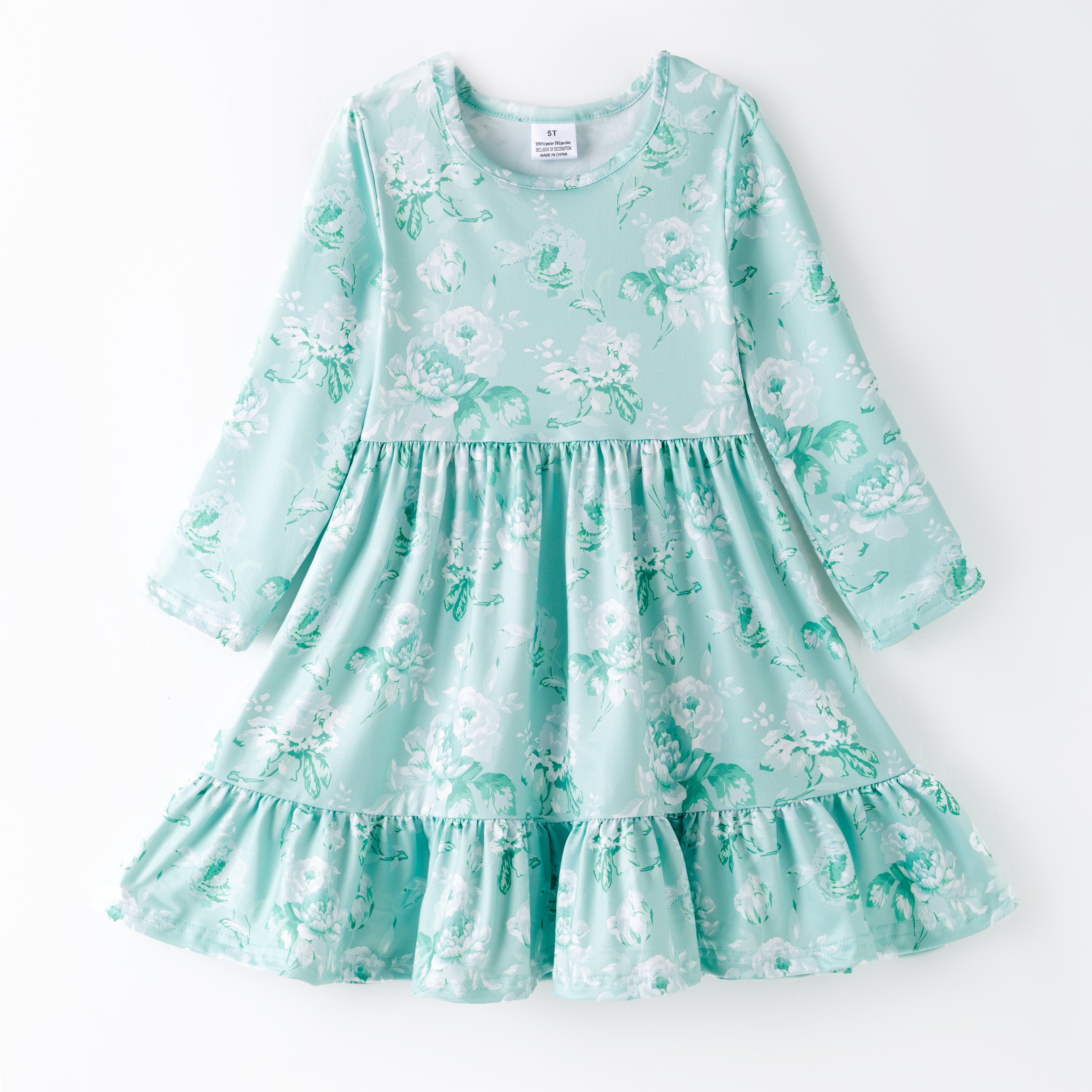 （Pre Order）Family Fall Floral Print Dress,Set＆Romper