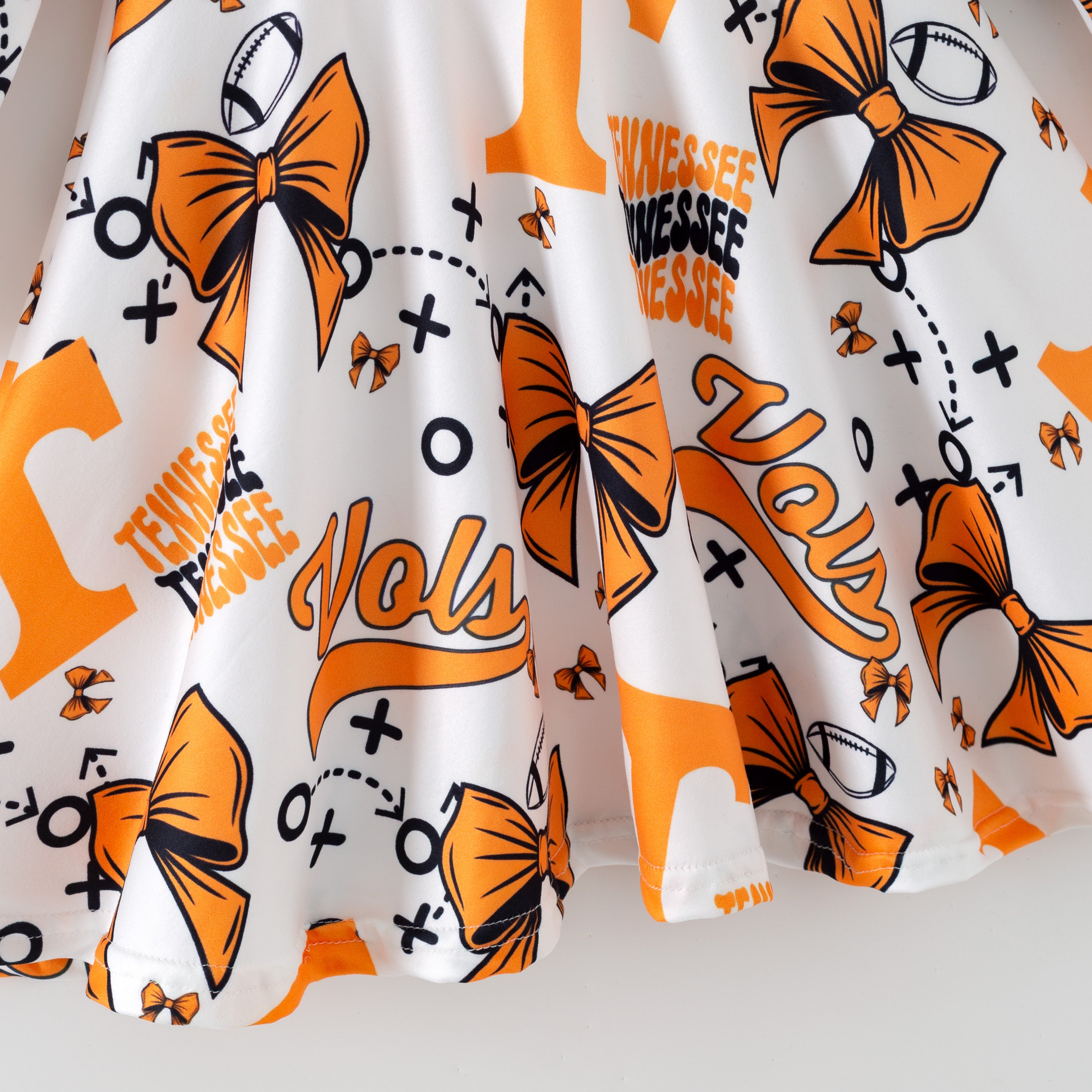 （Pre Order,Prepack Zone）Family Football Print Pajamas&Romper（Mix Size）