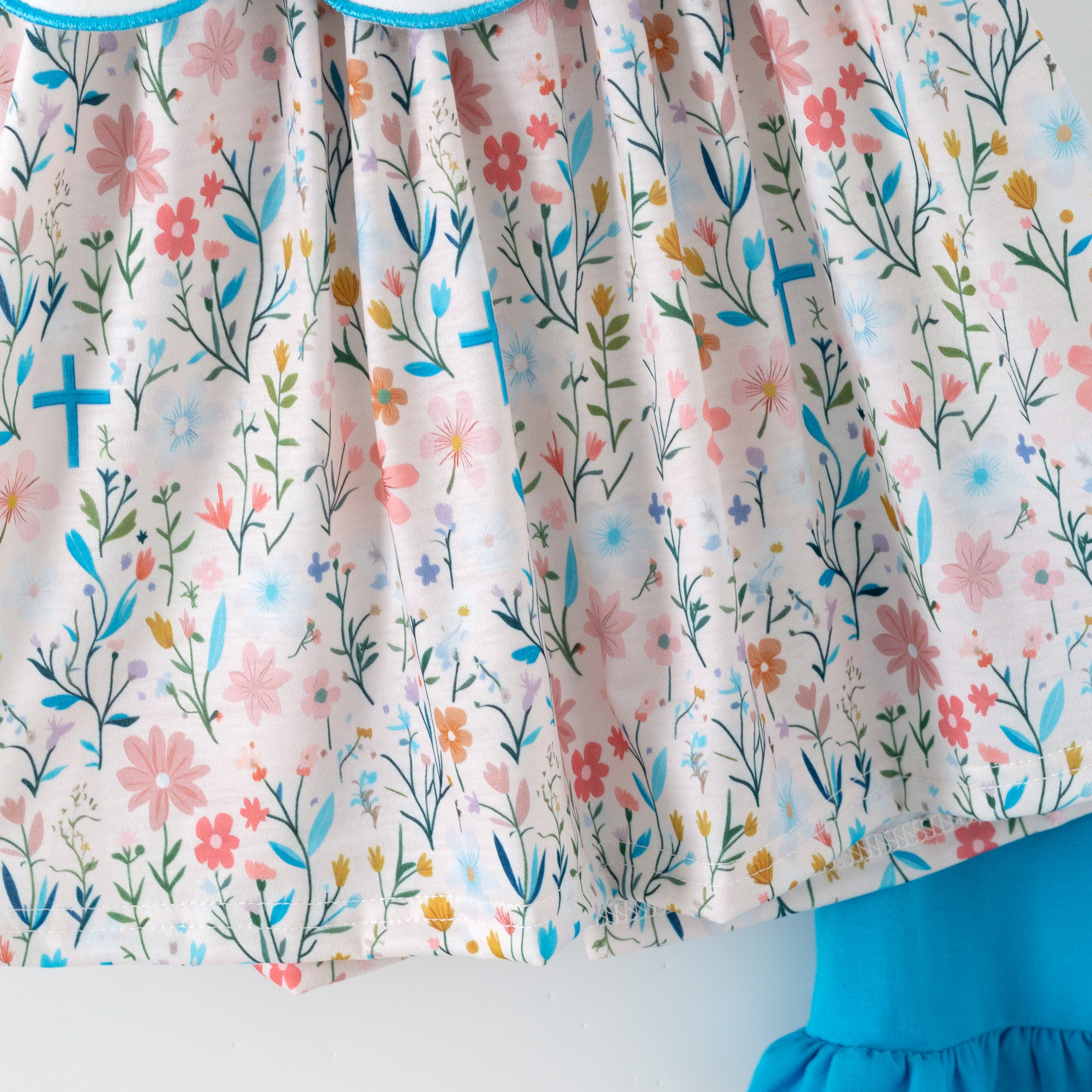 （In Stock）Siblings Easter Embroidery Cotton Shorts Set&Romper