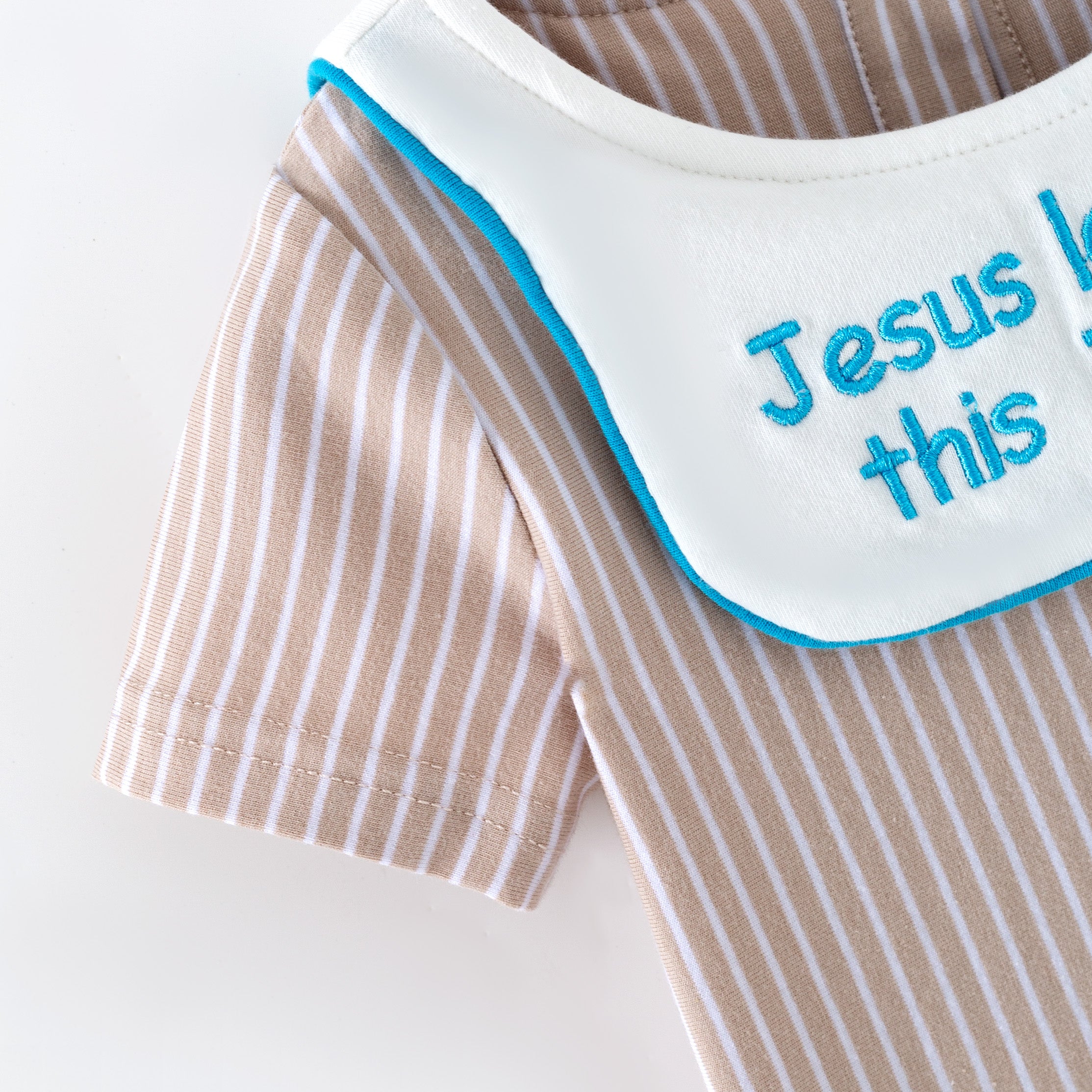 （In Stock）Siblings Easter Embroidery Cotton Shorts Set&Romper