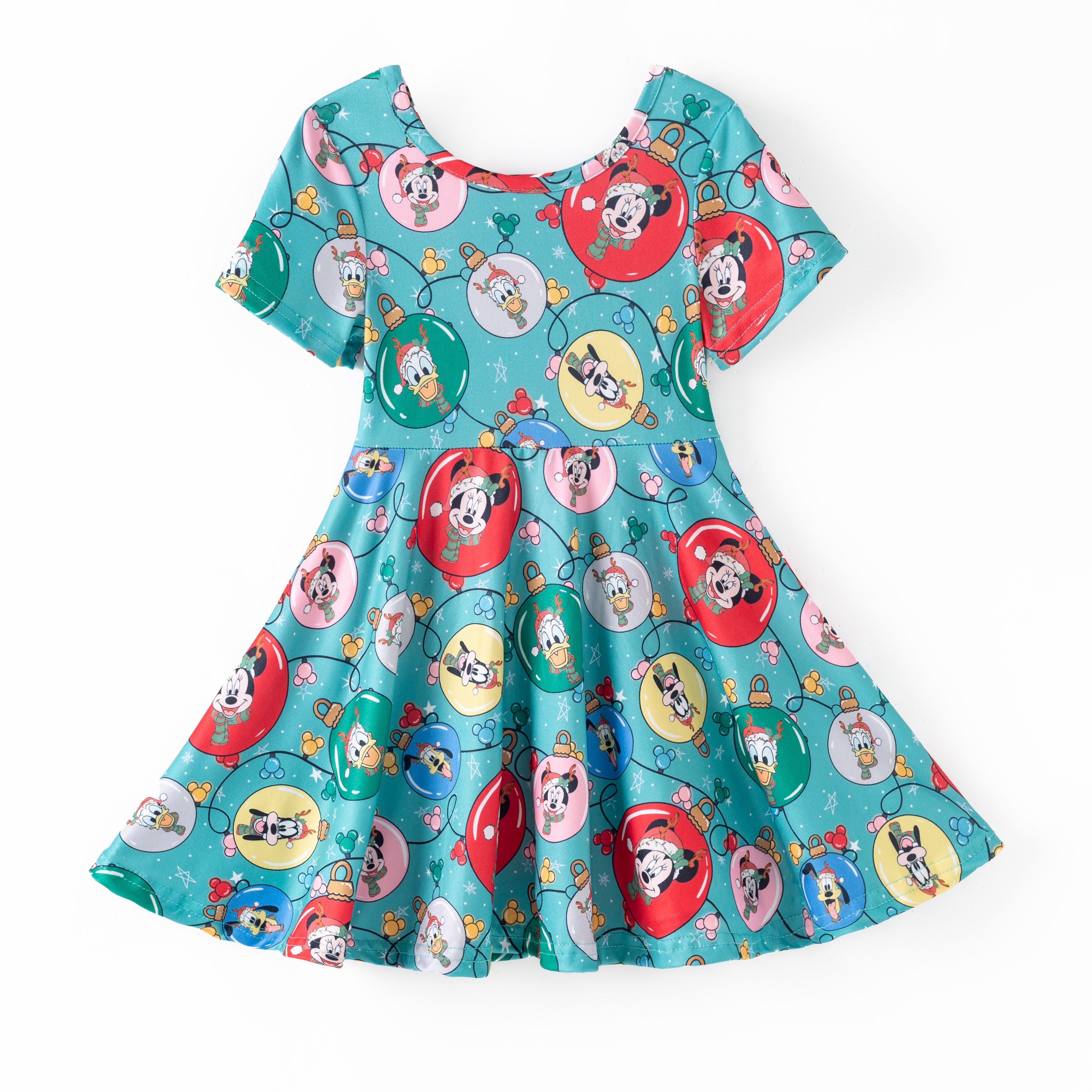 （Pre Order,Prepack Zone）Girls Magical World Cartoon Print Dress
