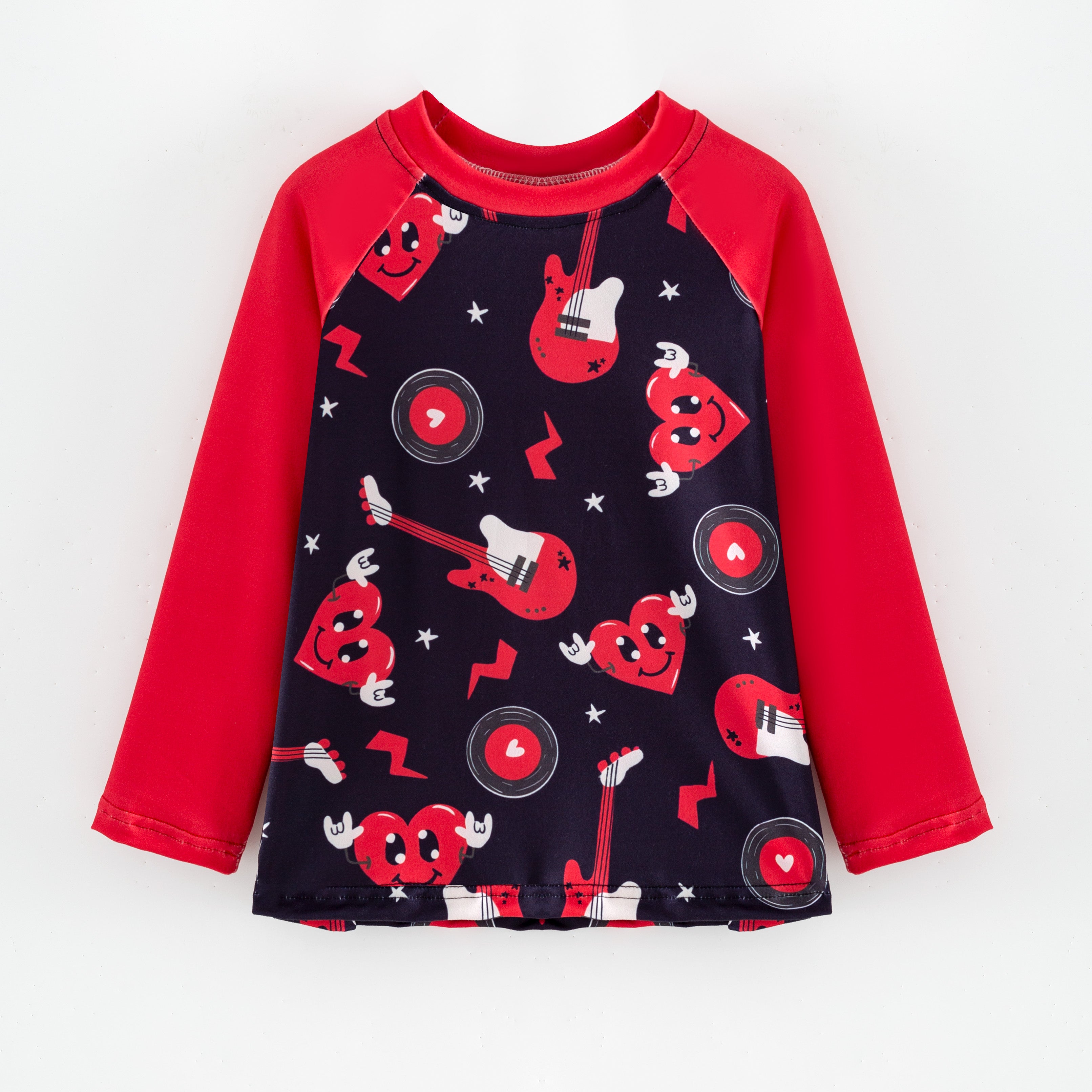 （Pre Order,Prepack Zone）Boys Valentine's Day Print Top（Mix Size）