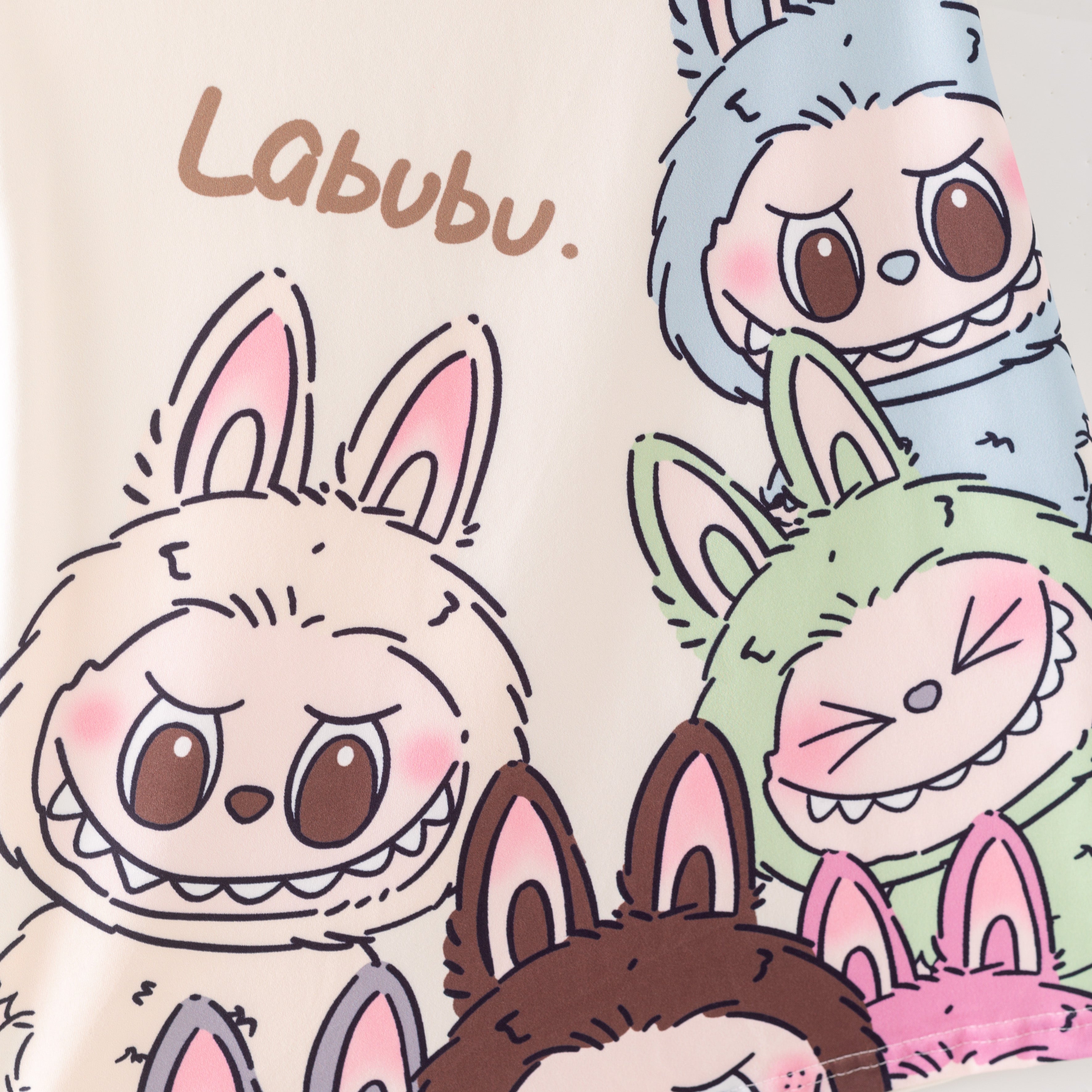 （Pre Order）Girls Spring and Summer Cartoon Print Pajamas