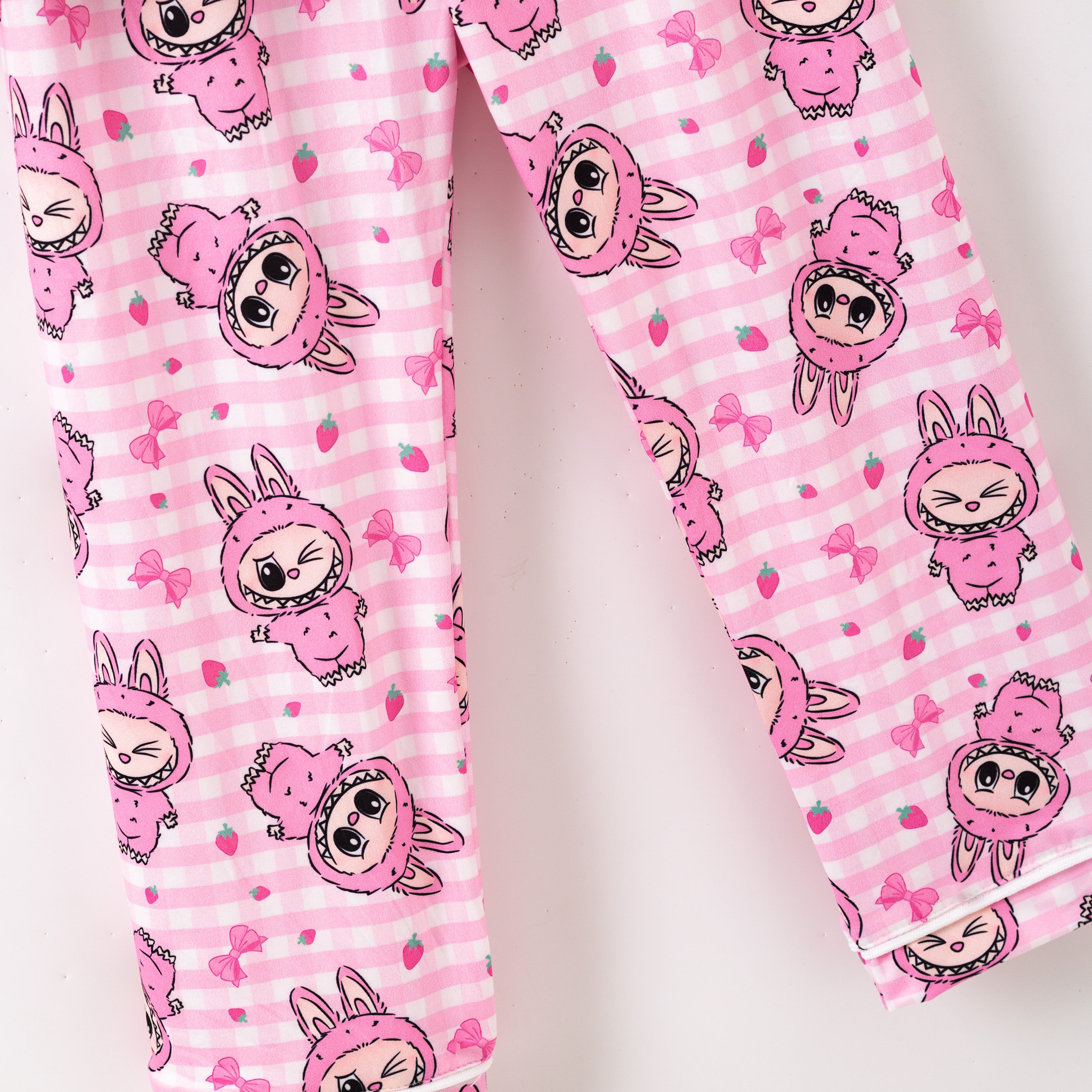 （Pre Order,Prepack Zone）Girls Cartoon LBB Print Pajamas