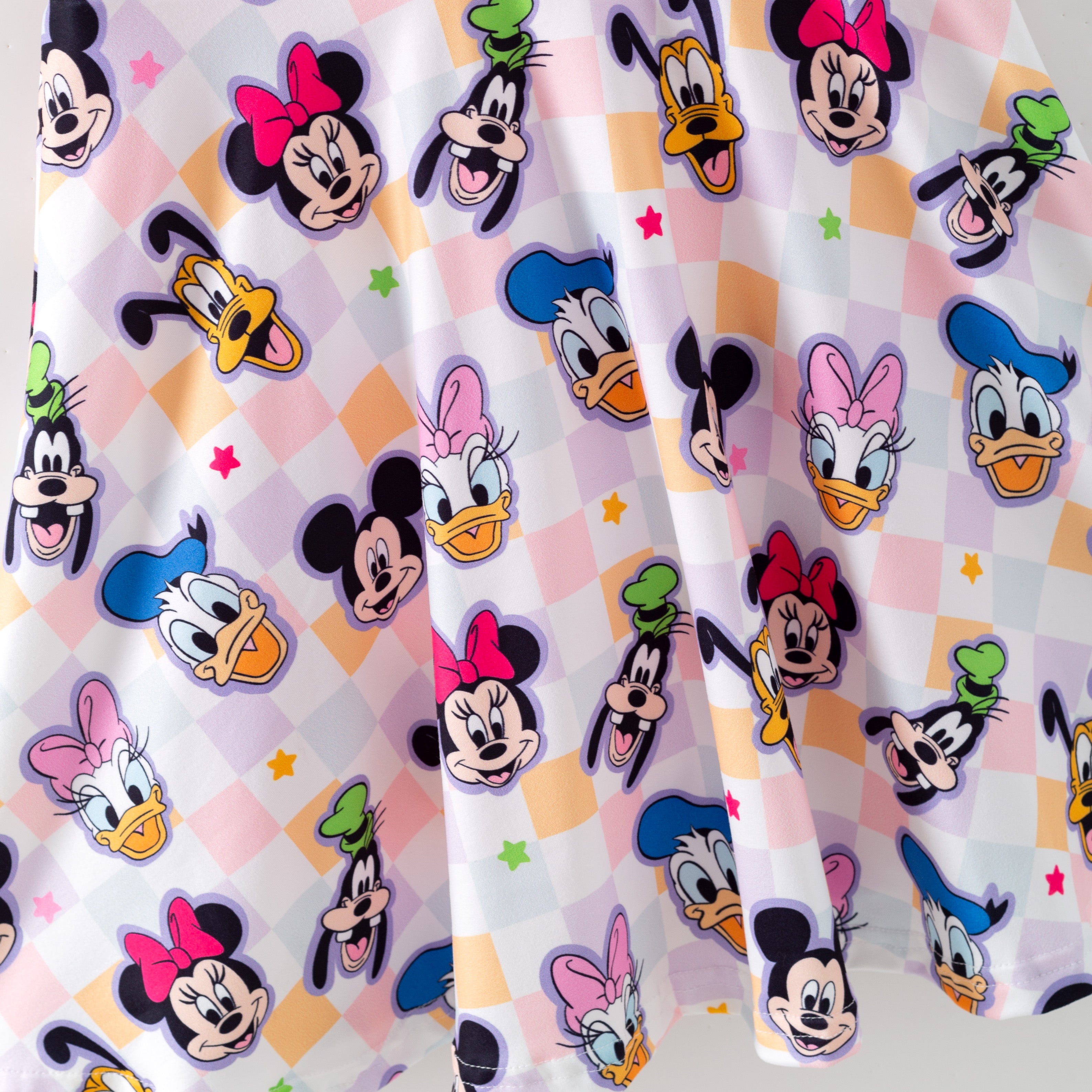 （Pre Order,Prepack Zone）Girls Spring&Summer Cartoon Print Skort Dress（Mix Size）