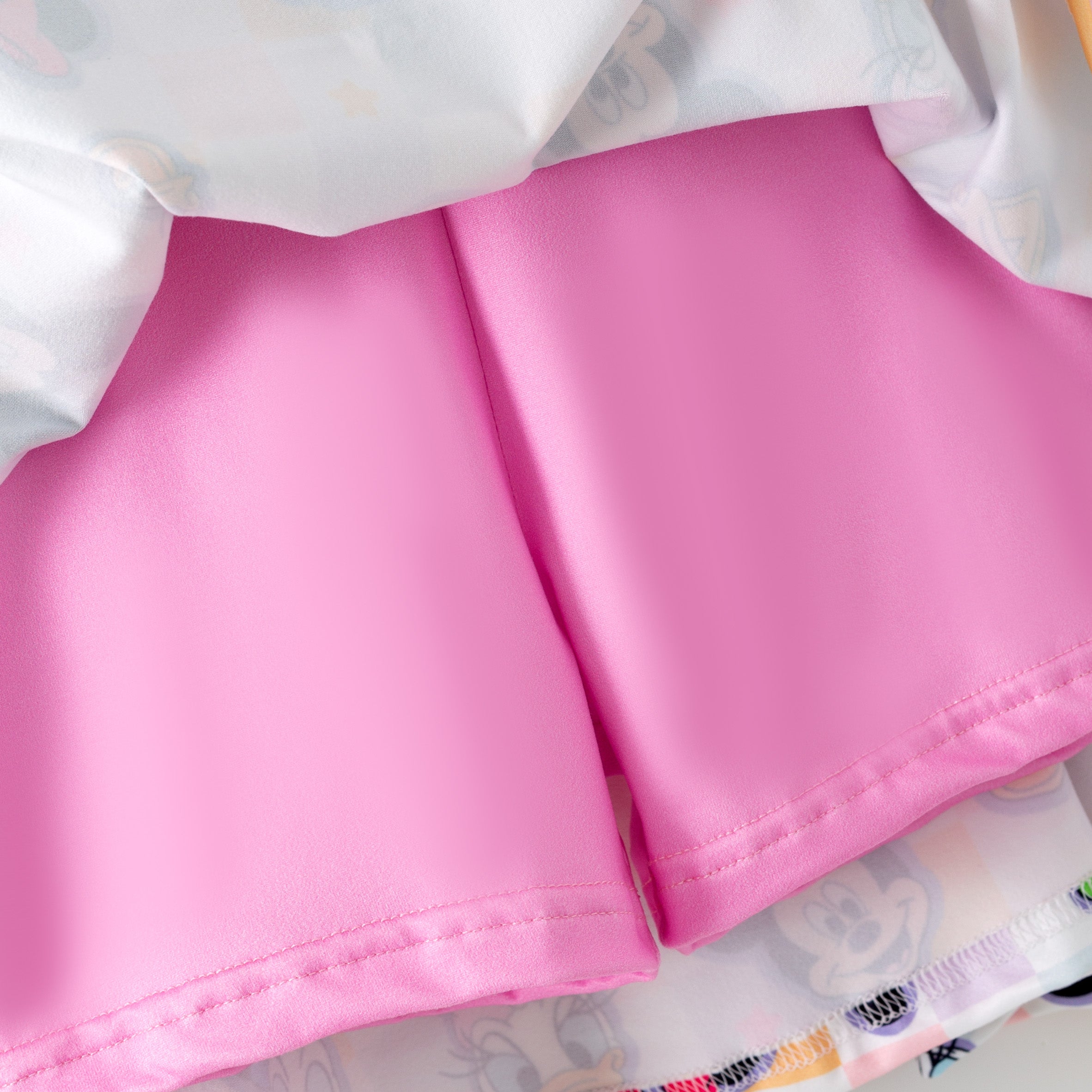 （Pre Order,Prepack Zone）Girls Spring&Summer Cartoon Print Skort Dress（Mix Size）