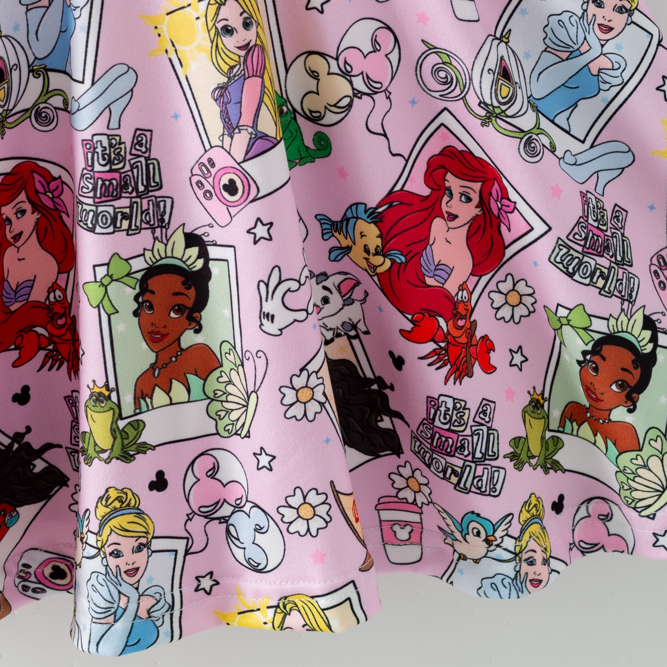 （Pre Order,Prepack Zone）Girls Spring&Summer Cartoon Print Skort Dress（Mix Size）