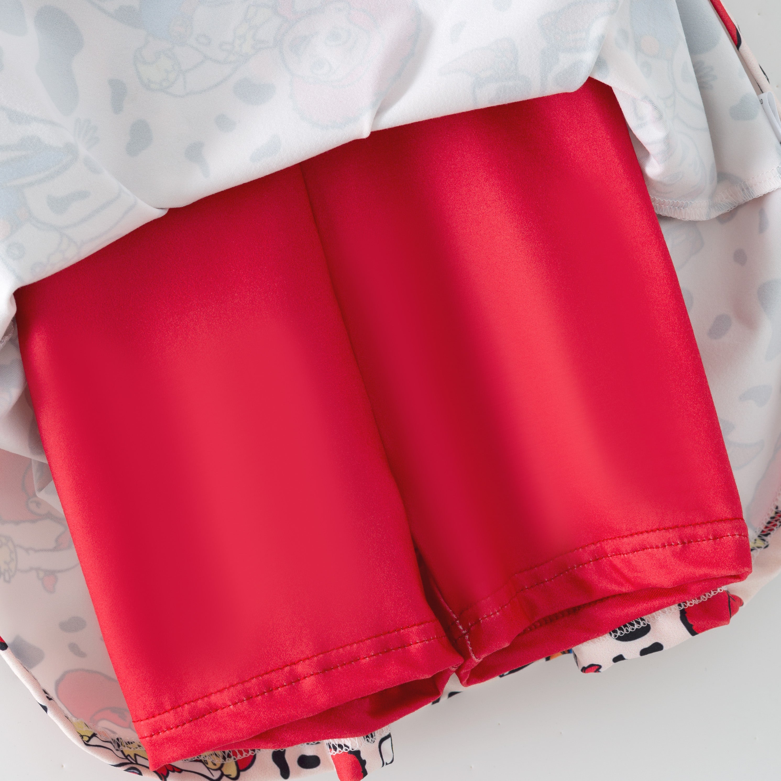 （Pre Order,Prepack Zone）Girls Spring&Summer Cartoon Print Skort Dress（Mix Size）