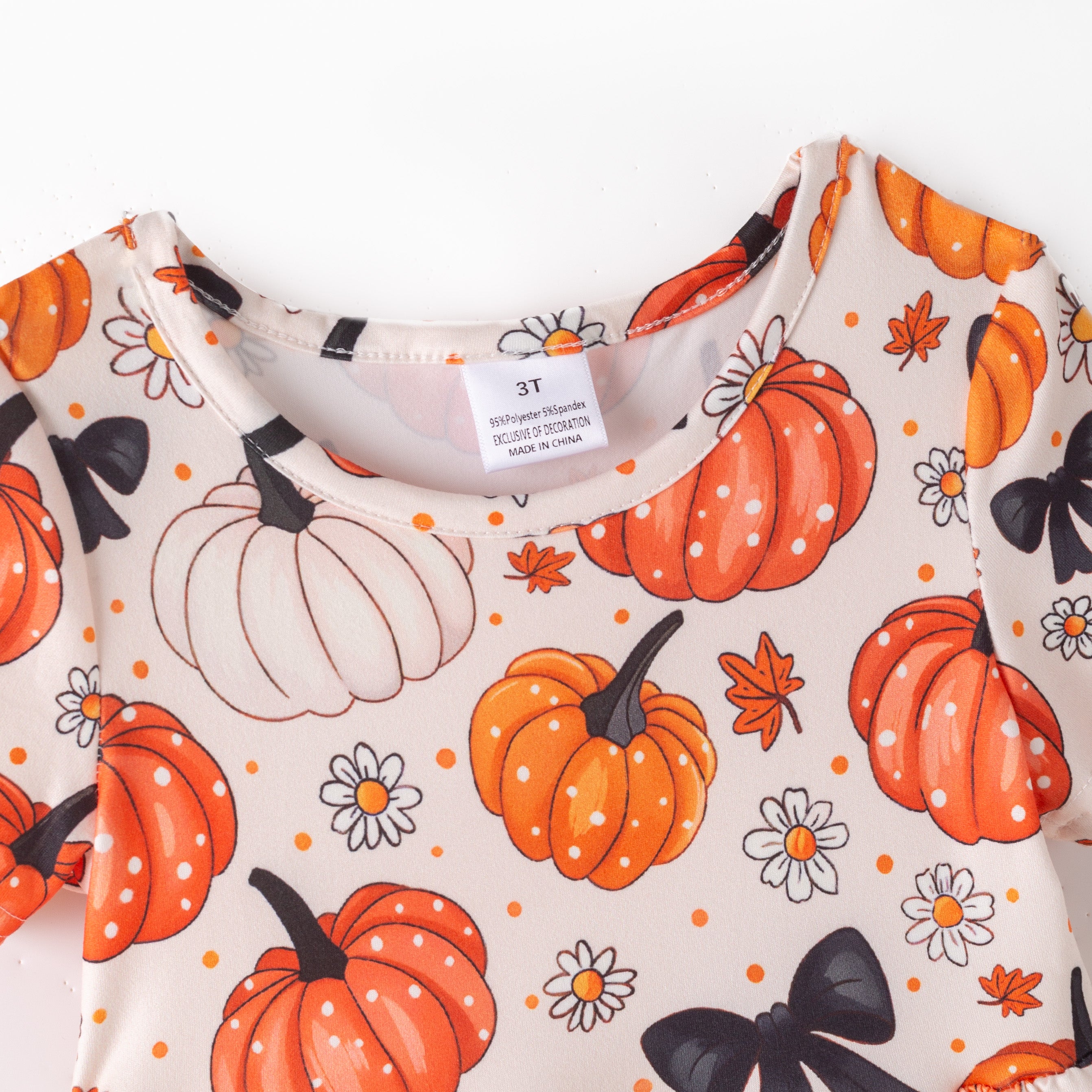 （Pre Order）Family Halloween Cartoon Print Dress,Set,Pajamas＆Romper