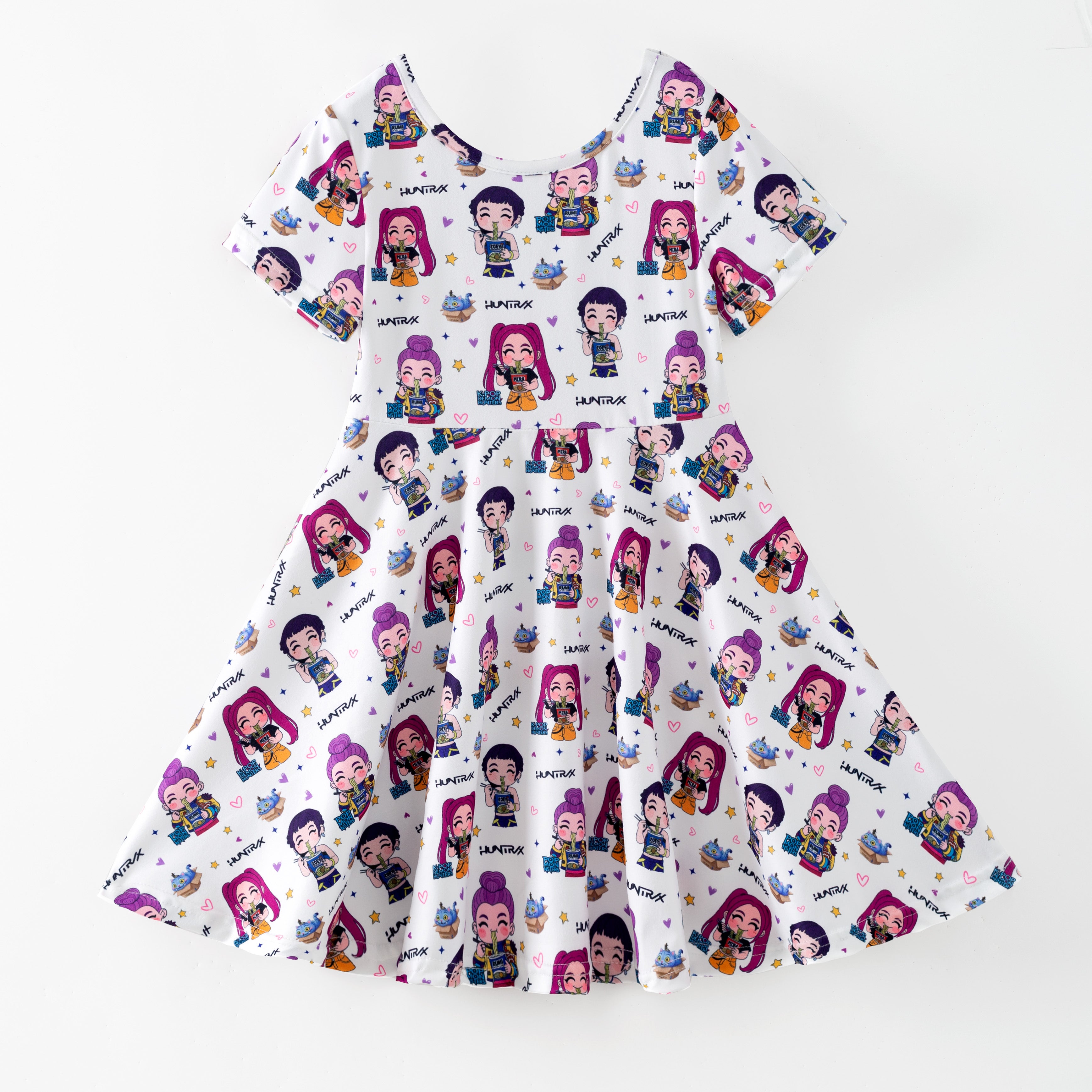 （Pre Order,Prepack Zone）Girls Movie Character Print Dress（Mix Size）