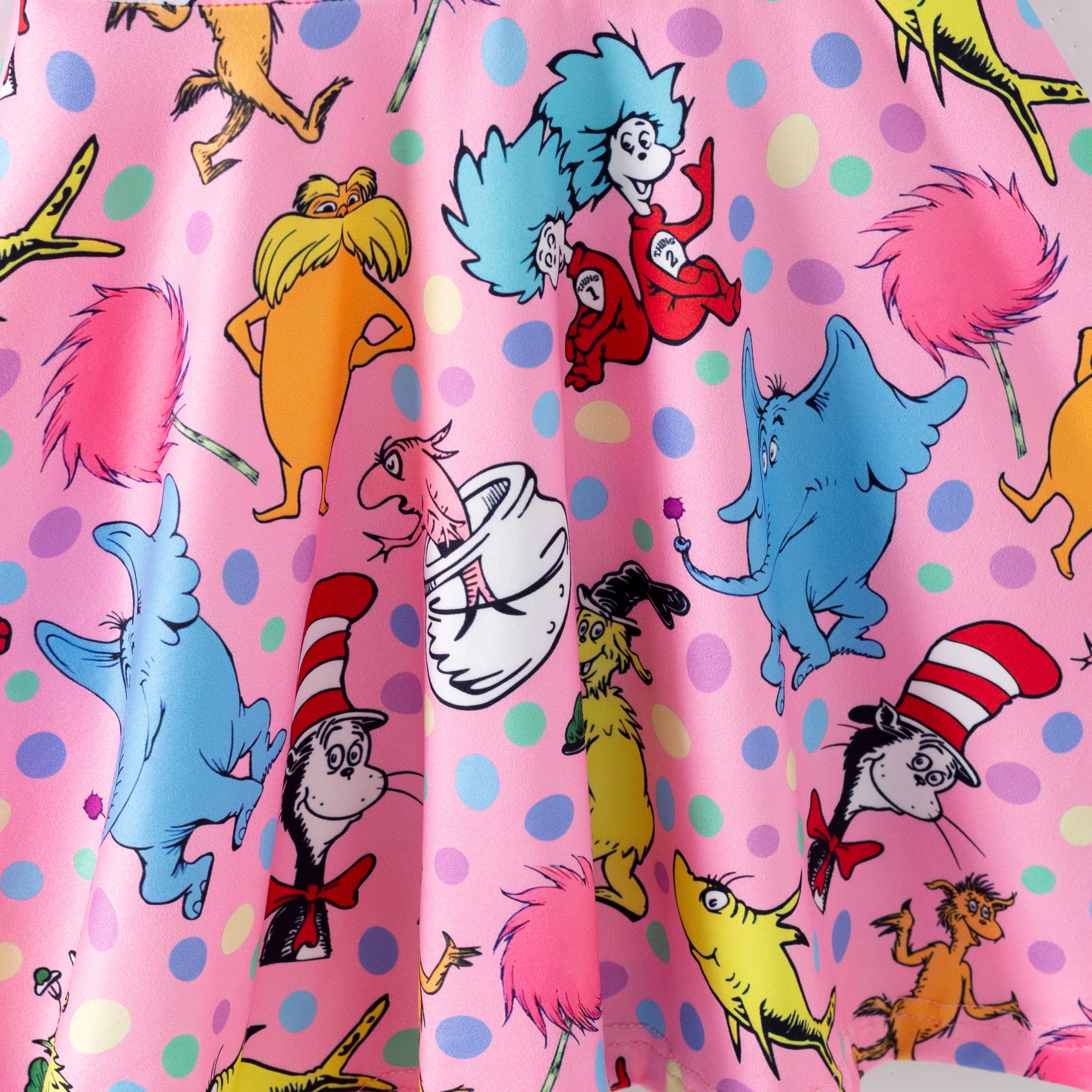 （Pre Order,Prepack Zone）Girls DR SEUSS Print Outfit Set&Dress（Mix Size）