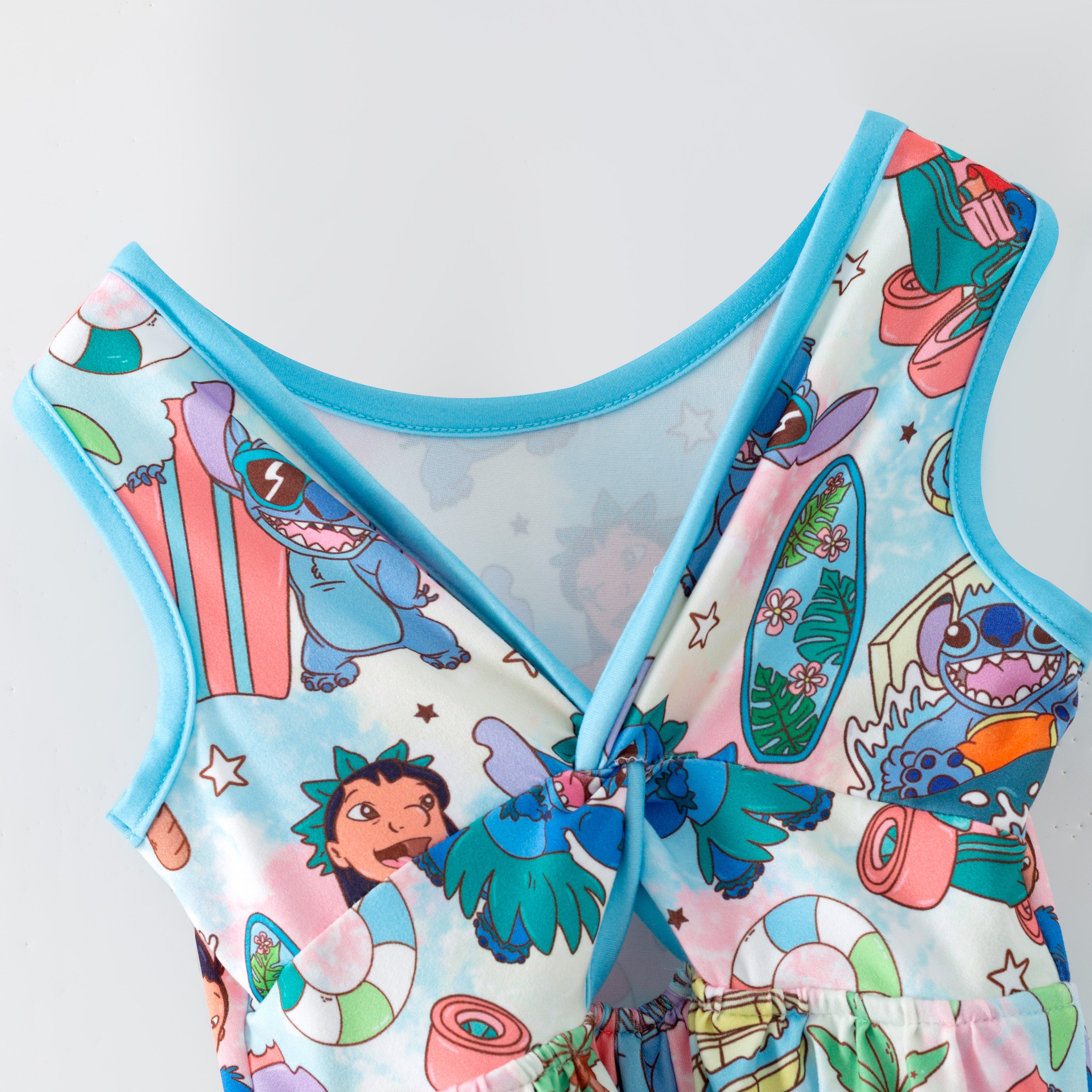 （Pre Order,Prepack Zone）Girls Cartoon Print Skort Dress（Mix Size）