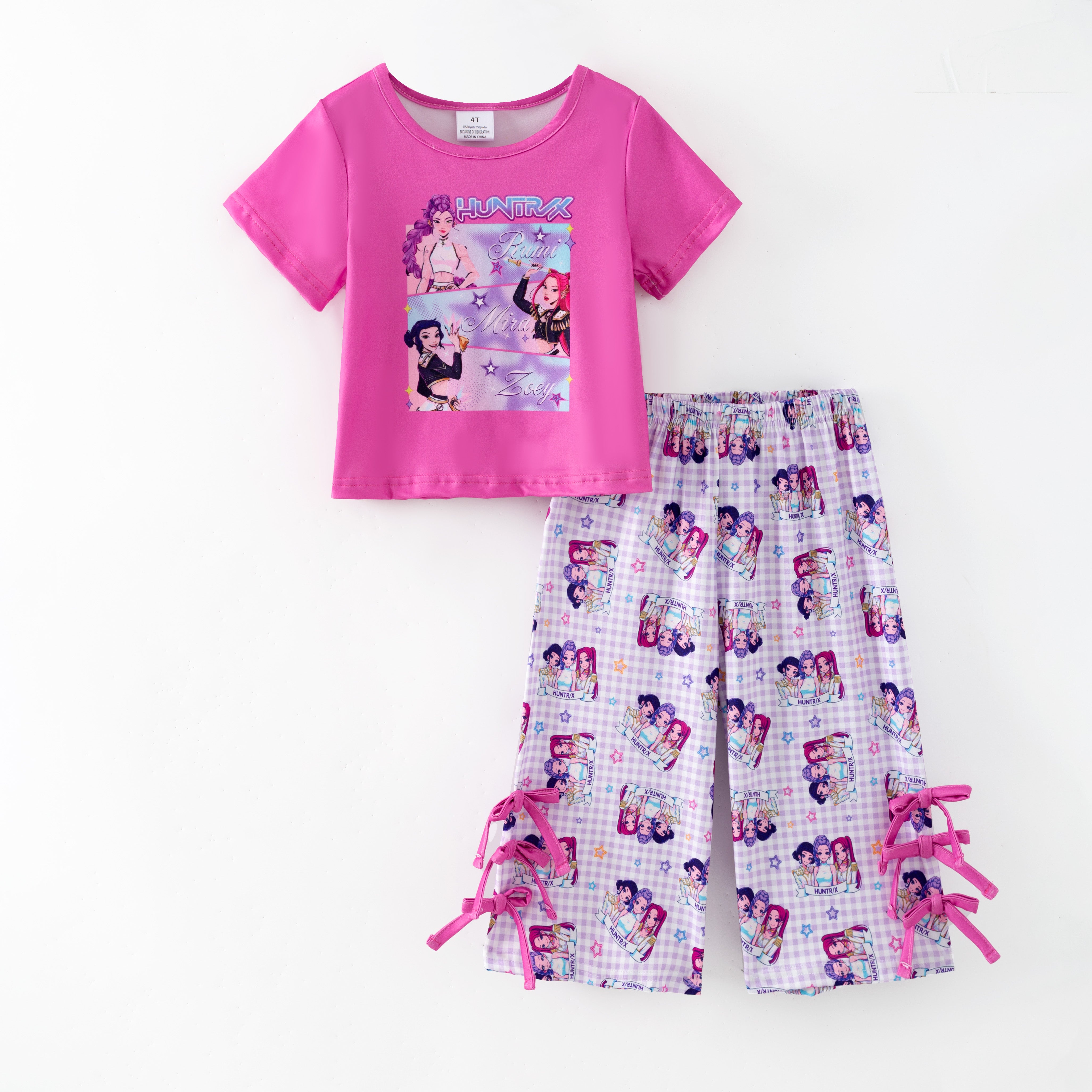 （Pre Order,Prepack Zone）Girls Movie Character Print Set（Mix Size）