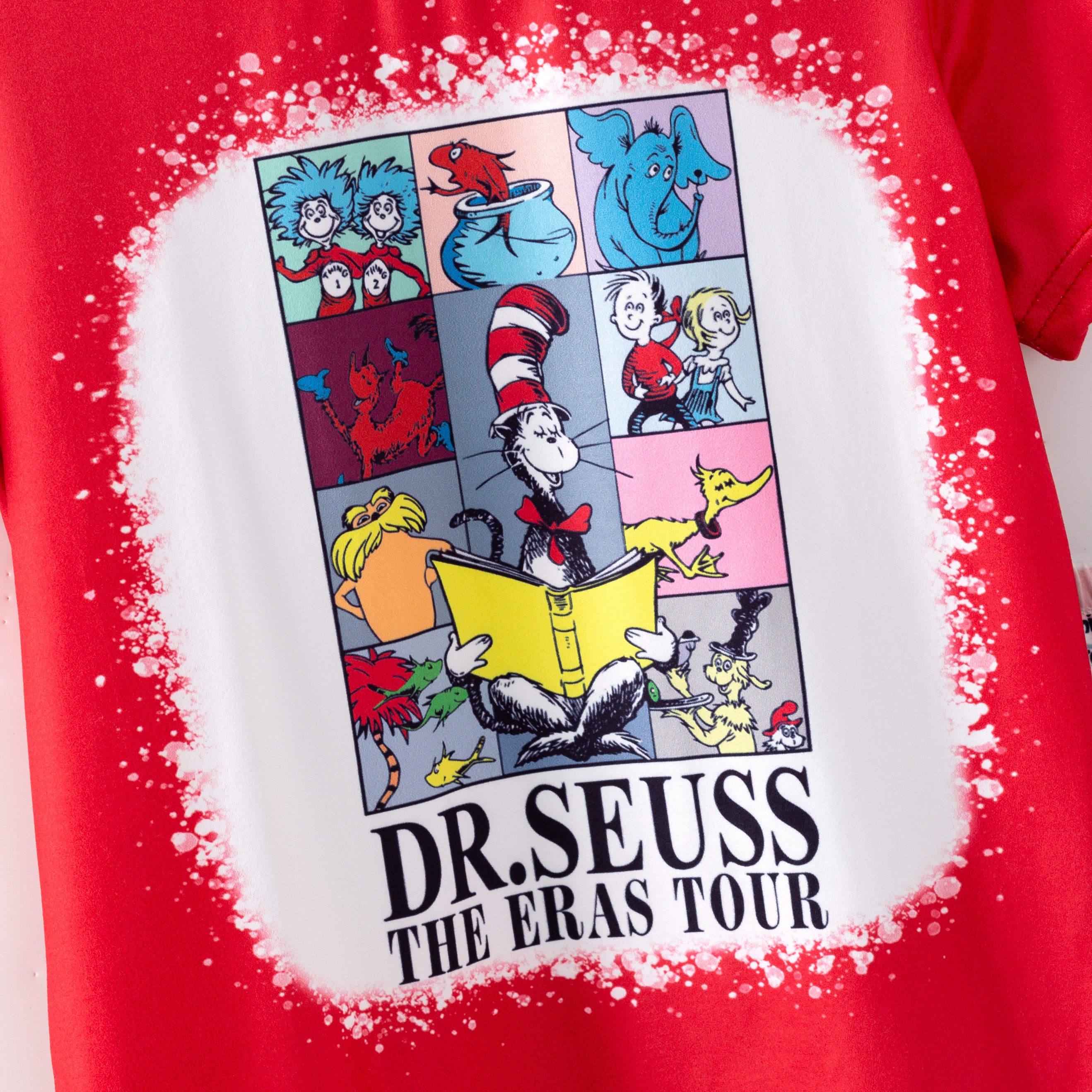 （Pre Order,Prepack Zone）Girls DR SEUSS Print Outfit Set（Mix Size）