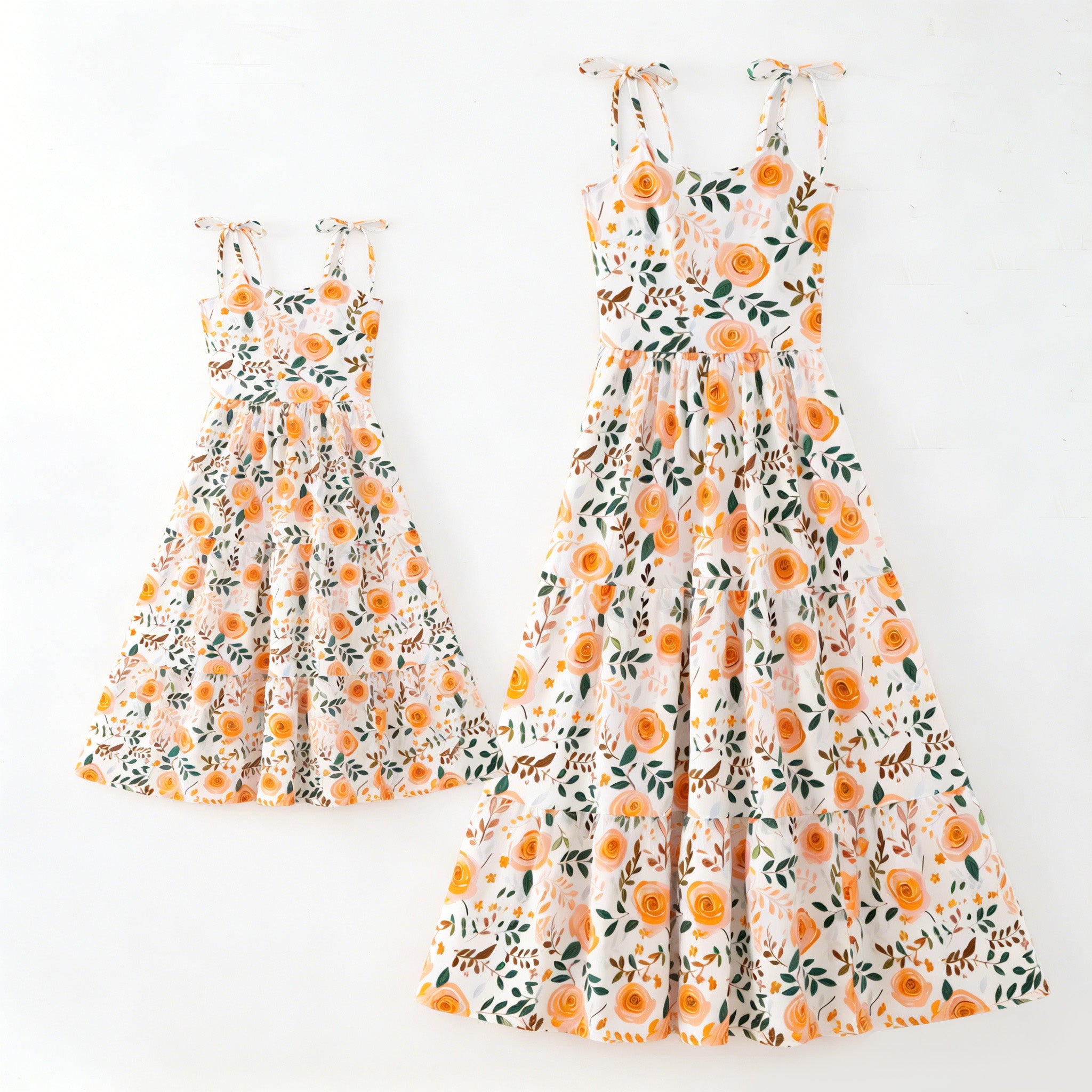 （Pre Order,Prepack Zone）Family Floral Print MAXI Dress