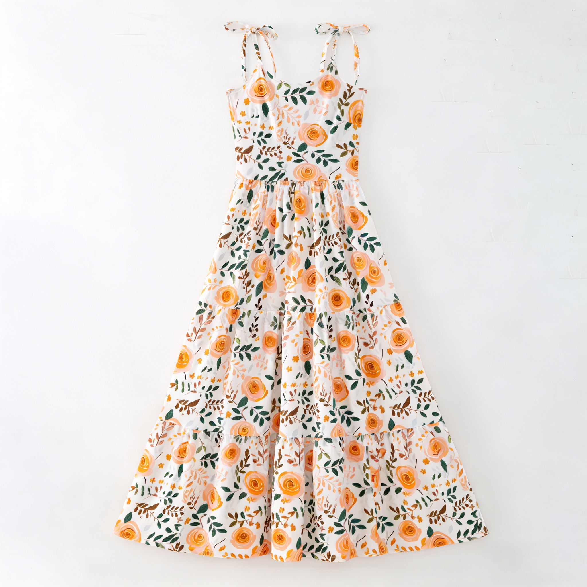 （Pre Order,Prepack Zone）Family Floral Print MAXI Dress