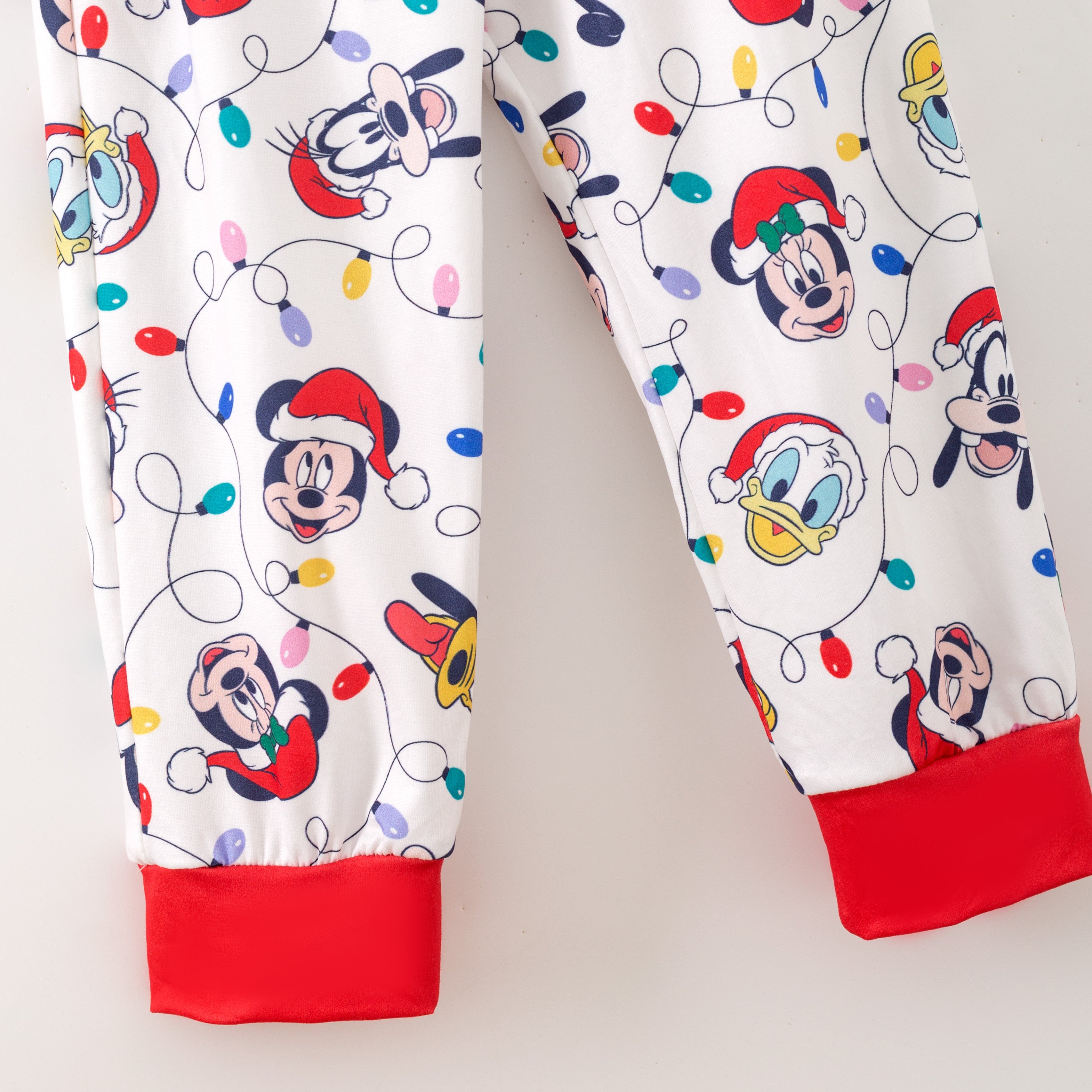（Pre Order,Prepack Zone）Girls Christmas Cartoon Print Dress&Pajamas