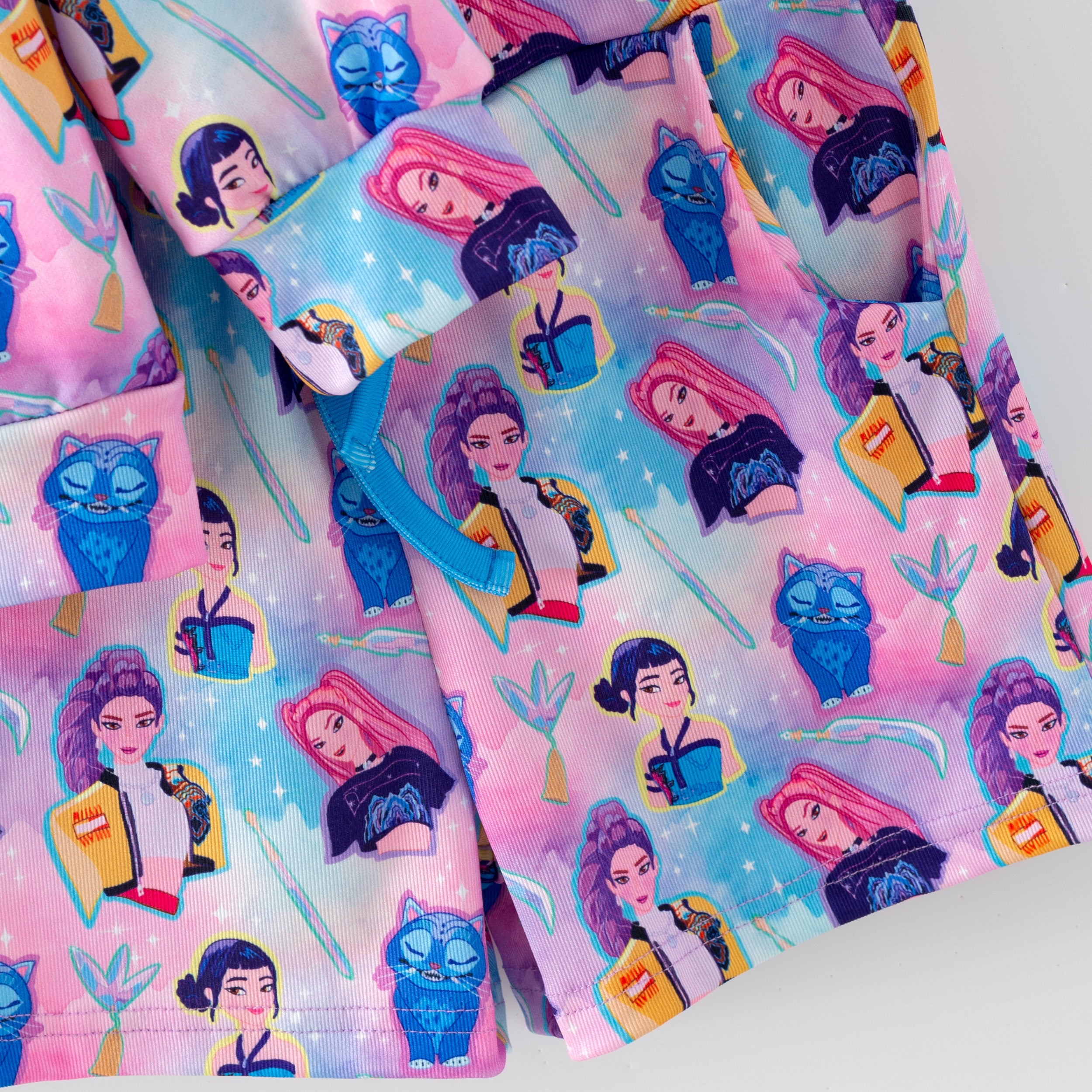 （Pre Order,Prepack Zone）Girls Movie Character Print Shorts Set（Mix Size）