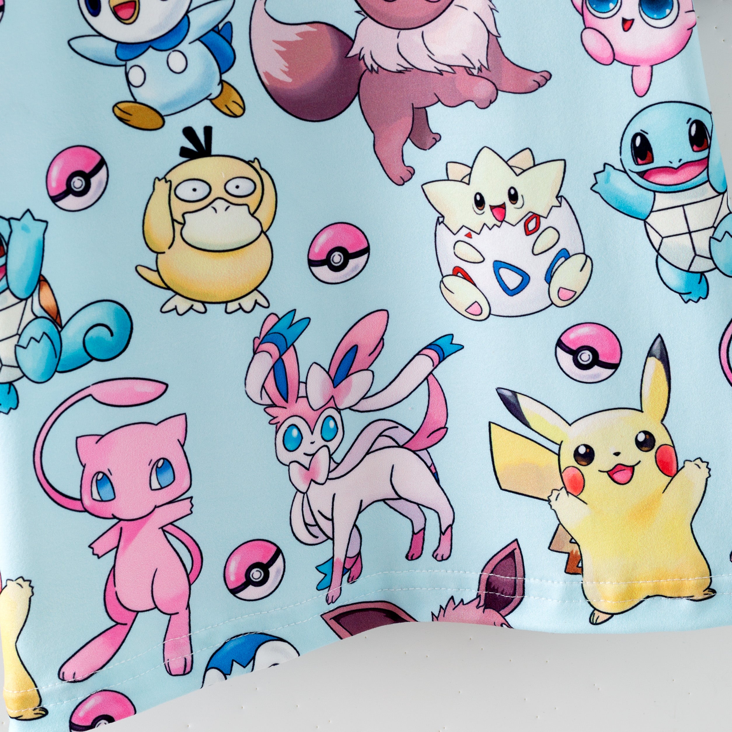 （Pre Order,Prepack Zone）Girls Spring&Summer Cartoon Print Dress,Skort Set,Top（Mix Size）