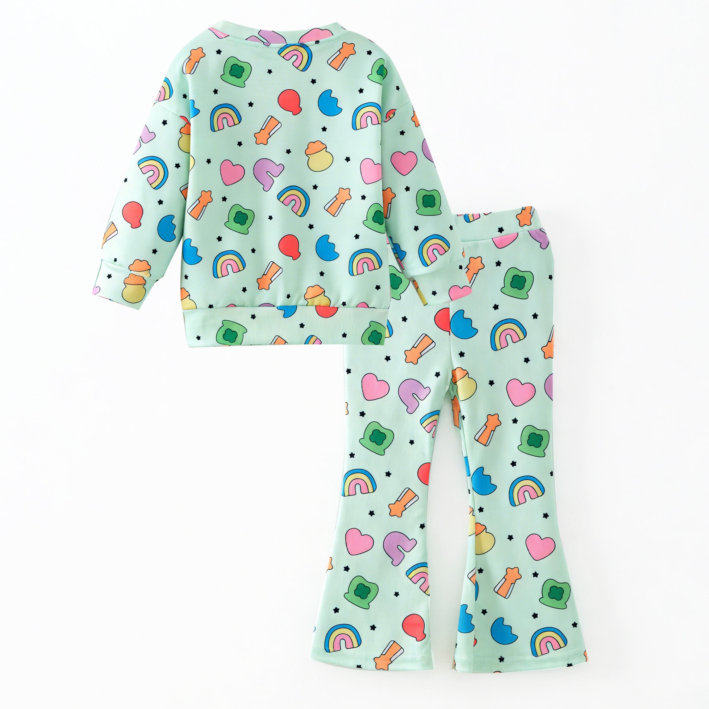 （Pre Order,Prepack Zone）Girls Spring&Summer Print Set（Mix Size）