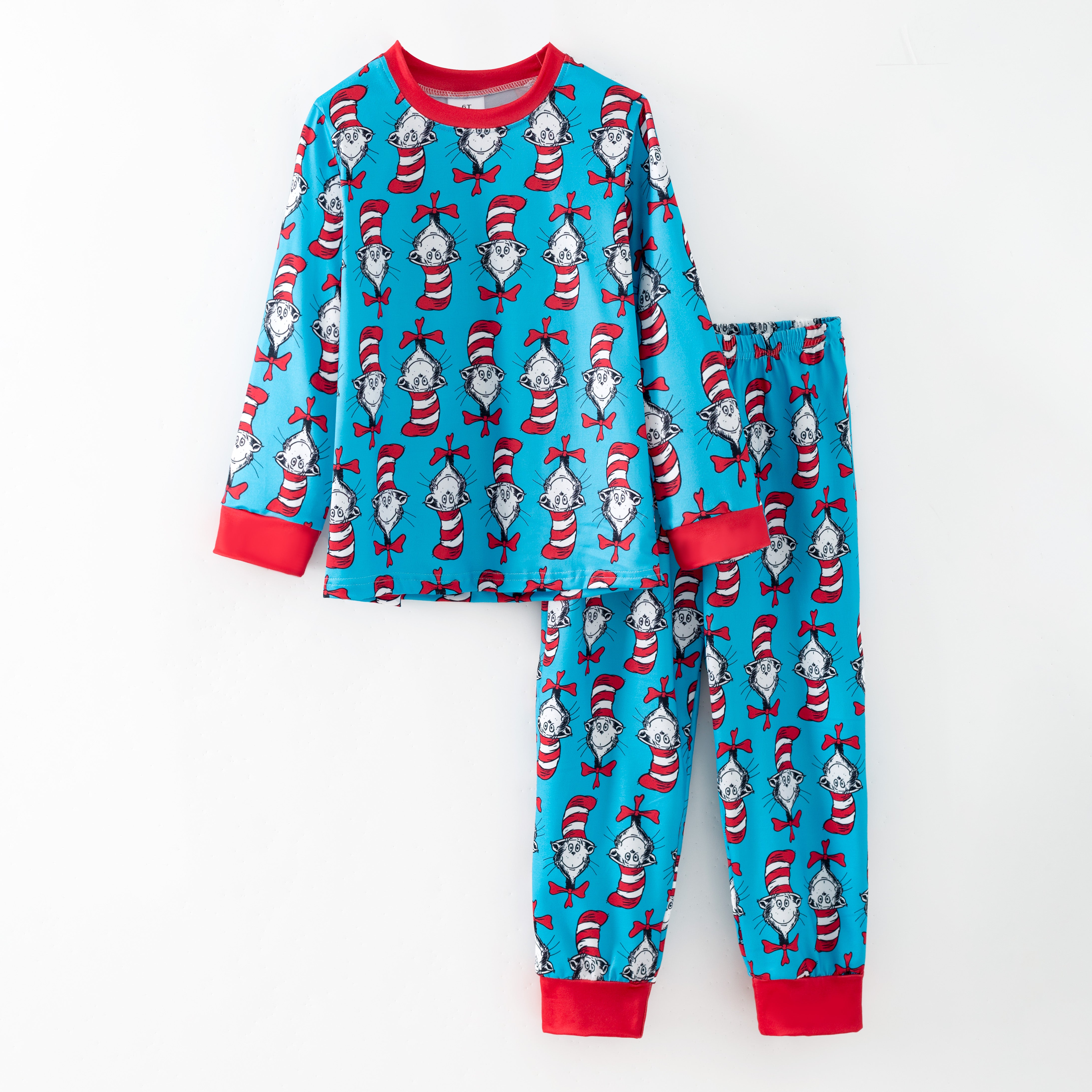 （Pre Order,Prepack Zone）Boys DR SEUSS Print Pajamas（Mix Size）