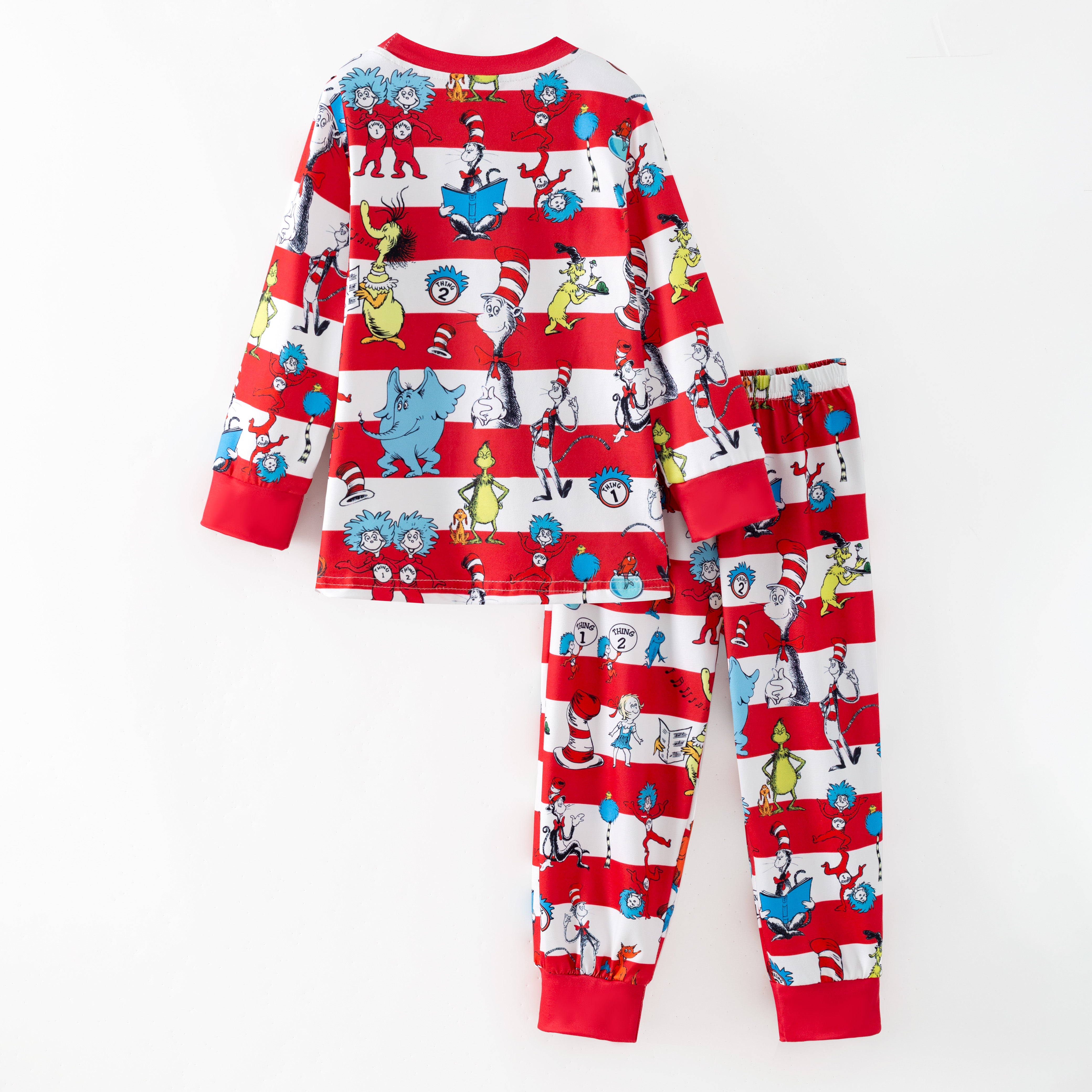 （Pre Order,Prepack Zone）Boys DR SEUSS Print Pajamas（Mix Size）