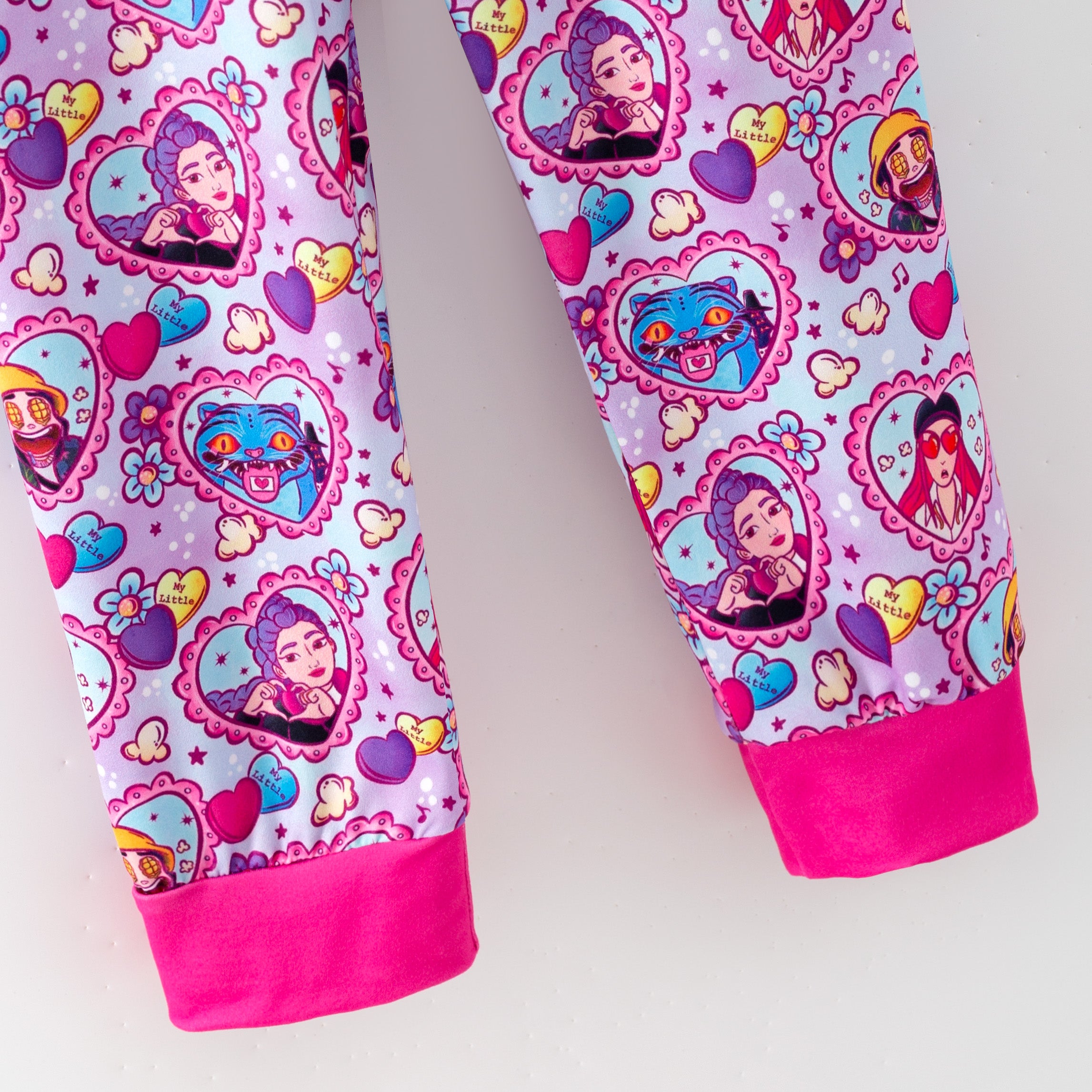 （Pre Order,Prepack Zone）Girls Movie Character Print Pajamas（Mix Size）