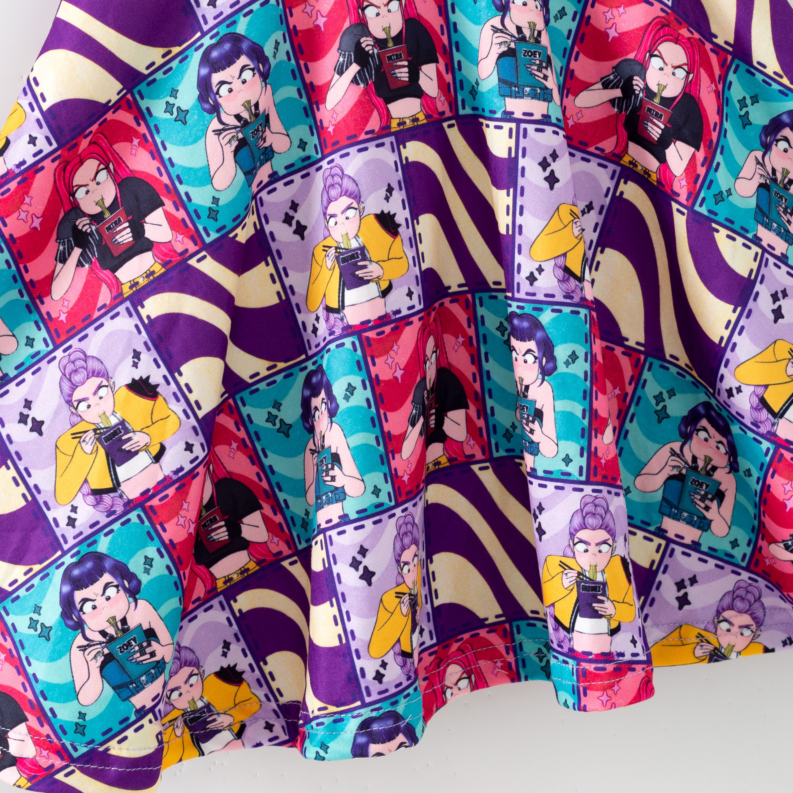 （Pre Order,Prepack Zone）Girls Movie Character Print Dress（Mix Size）