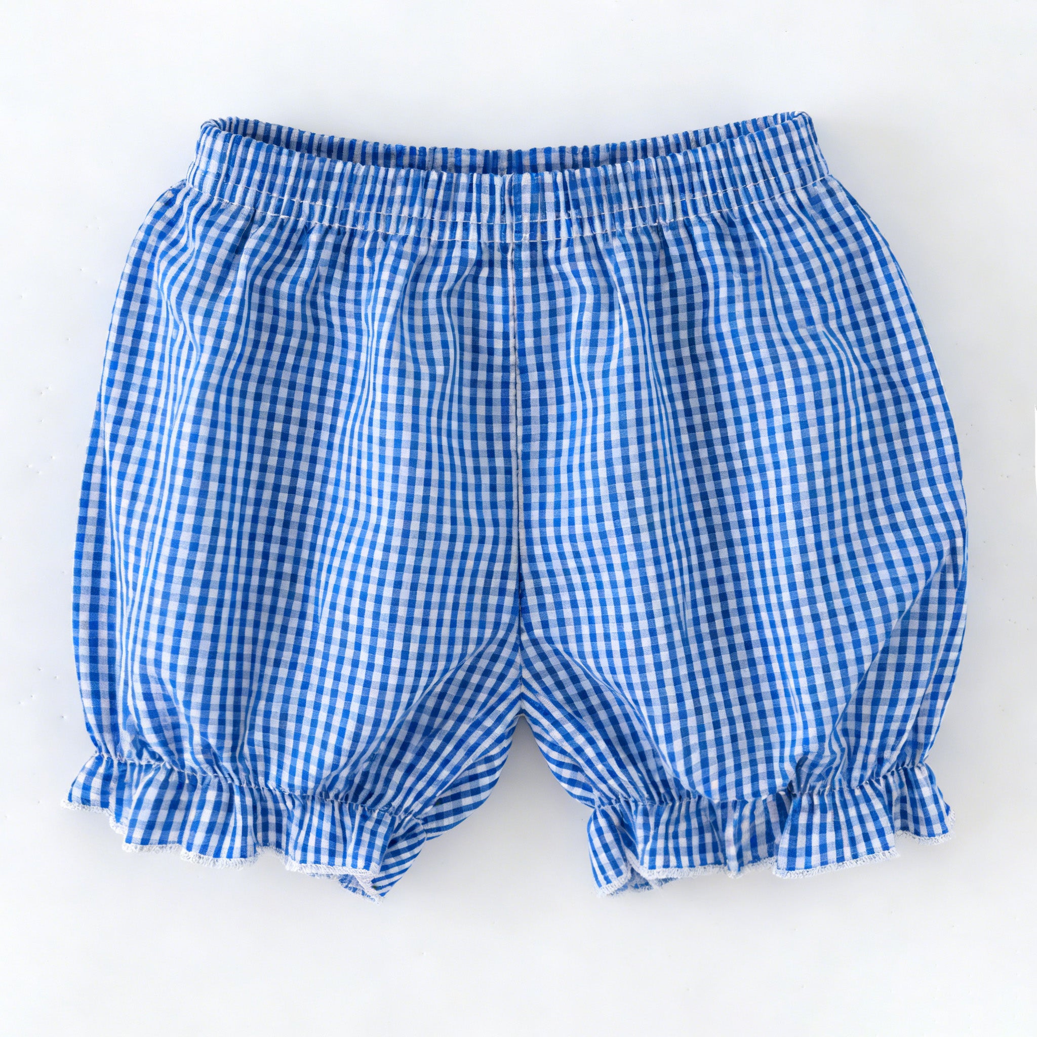 （In Stock）Sisters Patriotic Applique Cotton Dress&Bloomer Set