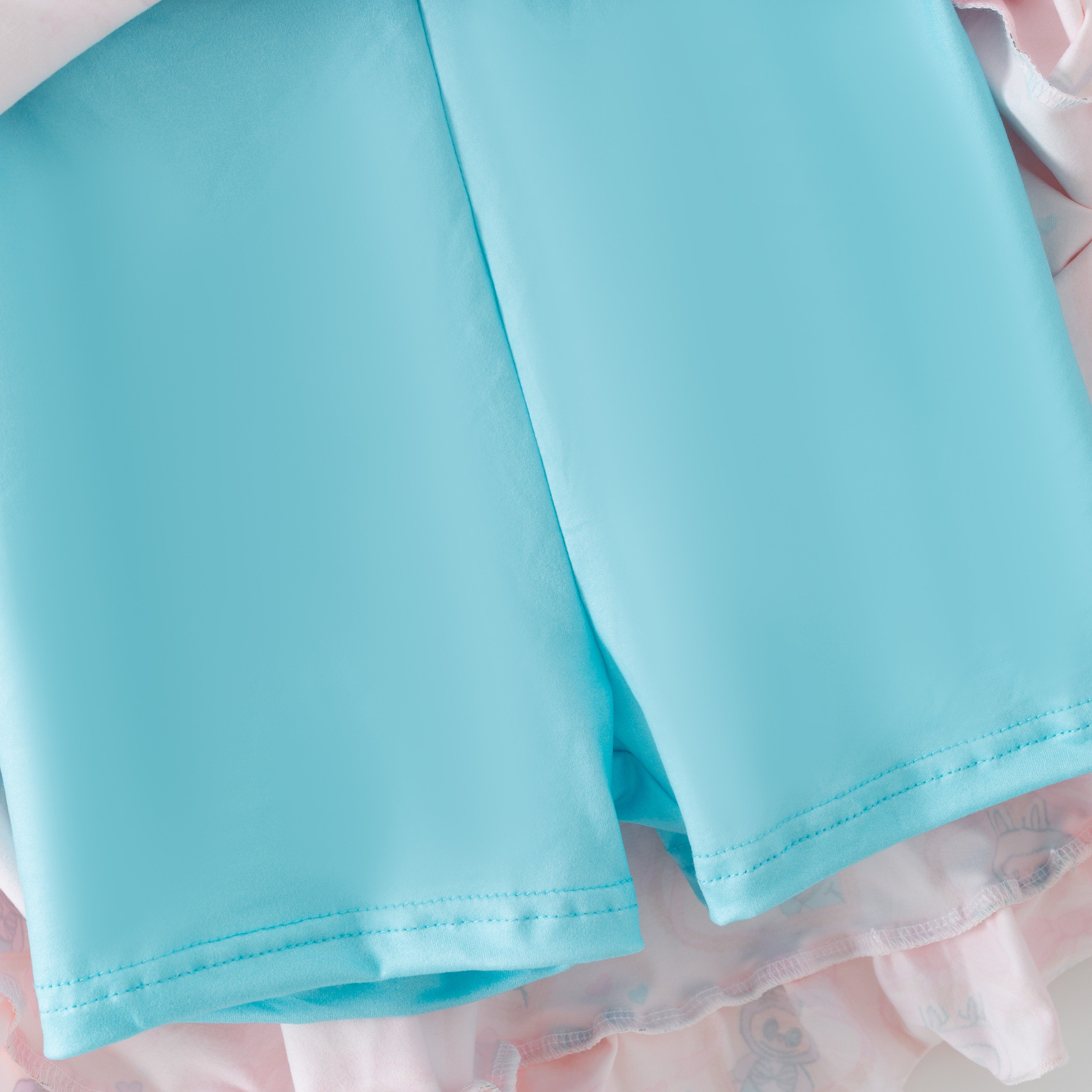 （Pre Order,Prepack Zone）Girls Spring&Summer LBB Print Dress,Skort Set（Mix Size）