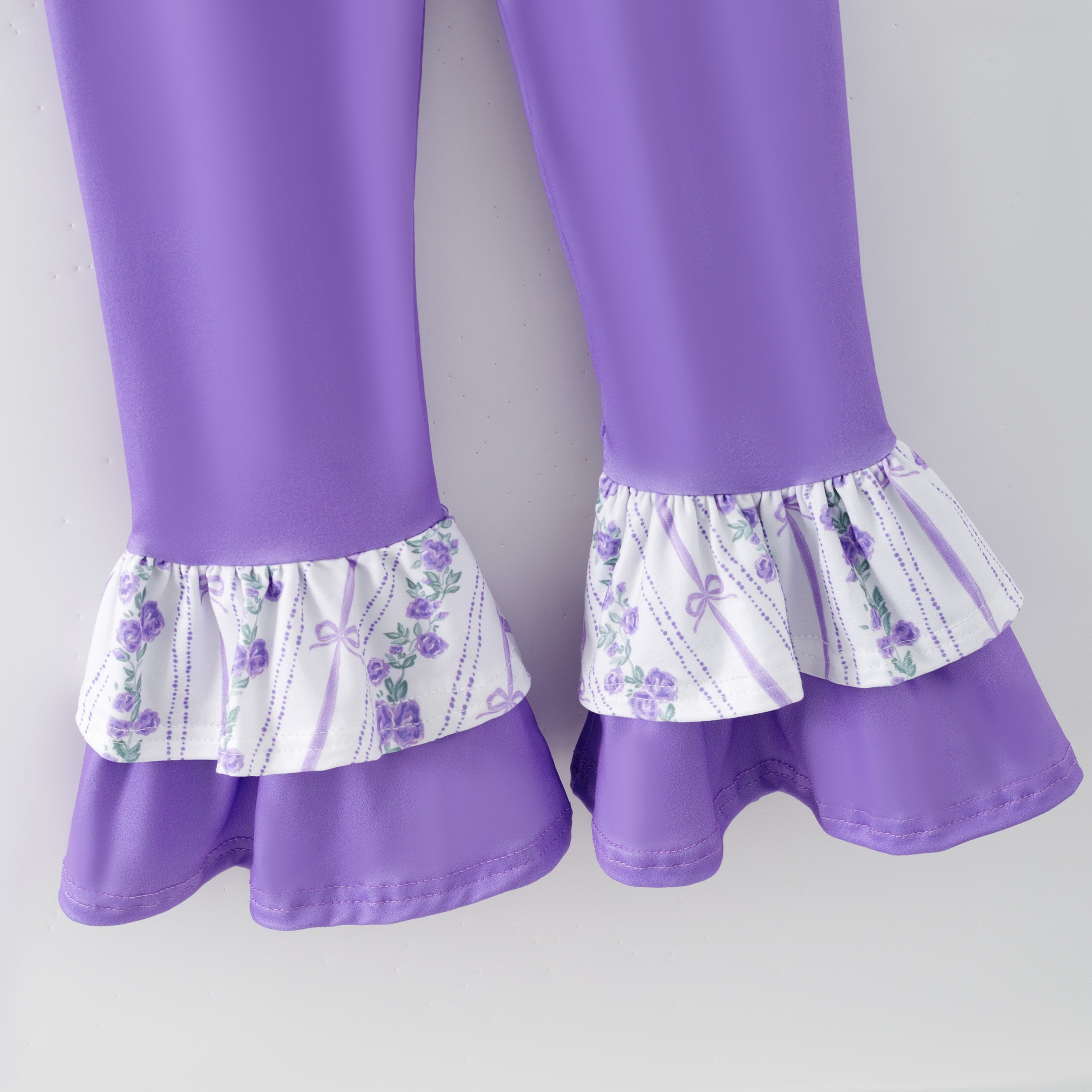 （Pre Order,Prepack Zone）Girls Spring&Summer Floral Print Set（Mix Size）