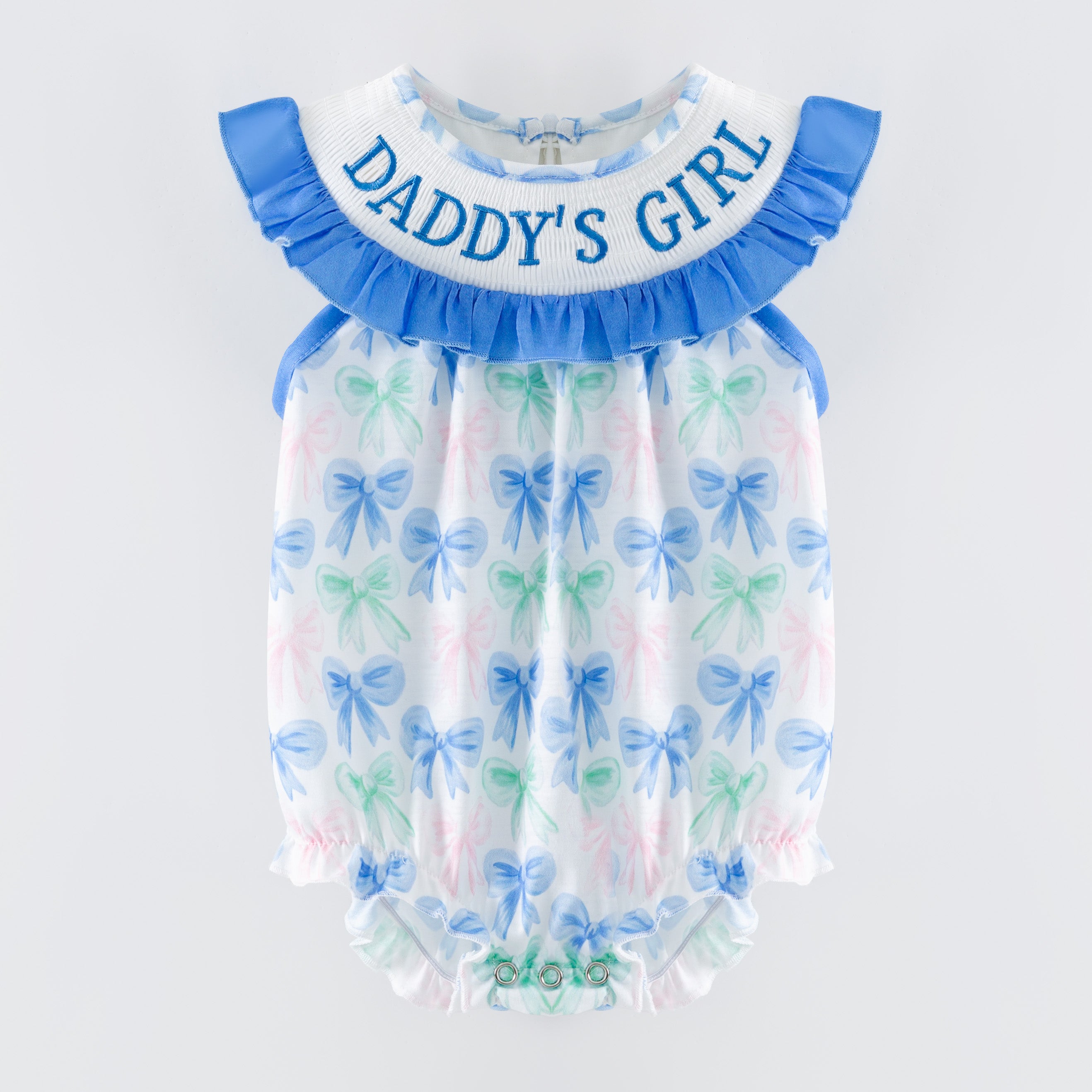 （Pre Order,Prepack Zone）Toddler Girls MAMA&DADDY Embroidery Romper（Mix Size）