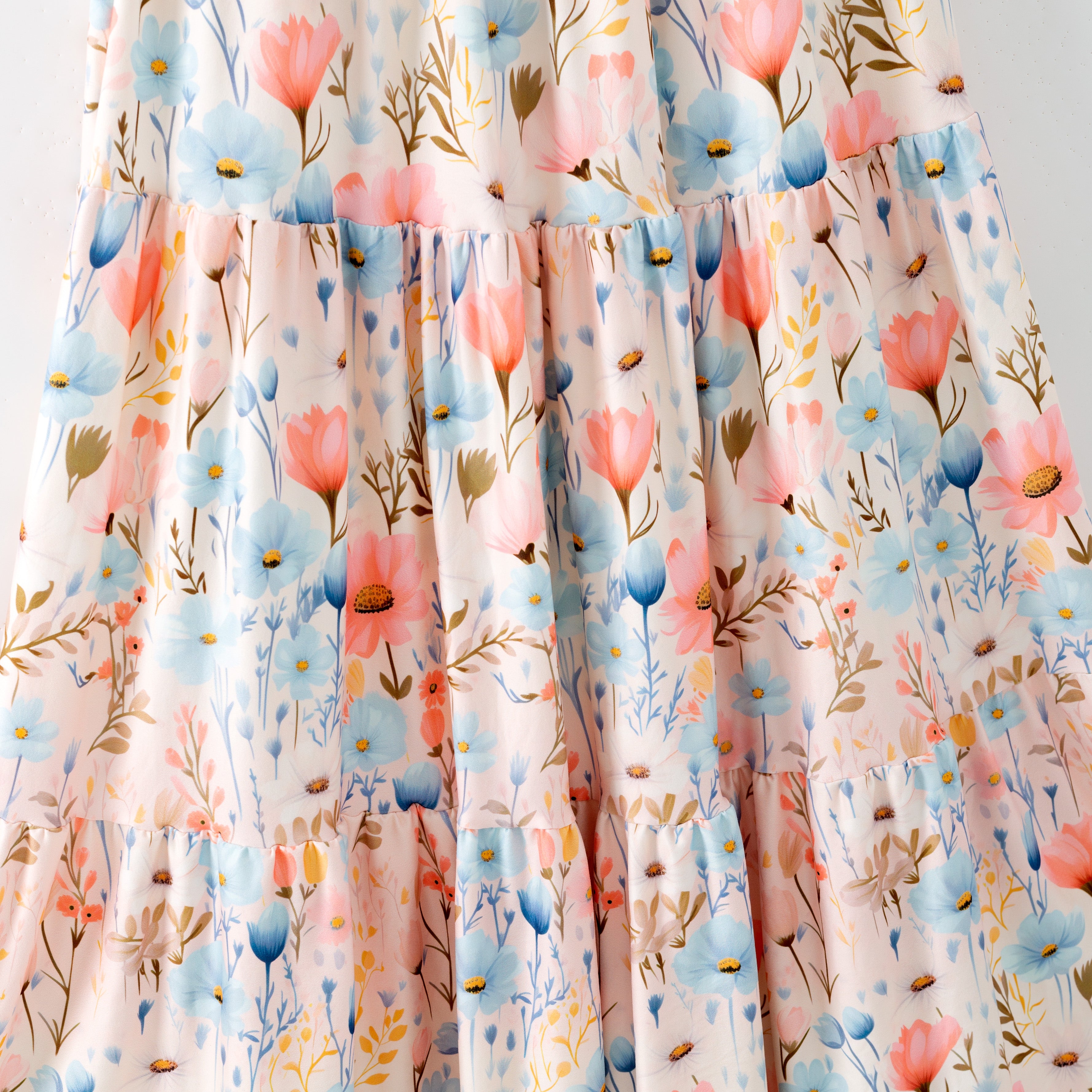 （Pre Order,Prepack Zone）Family Floral Print MAXI Dress