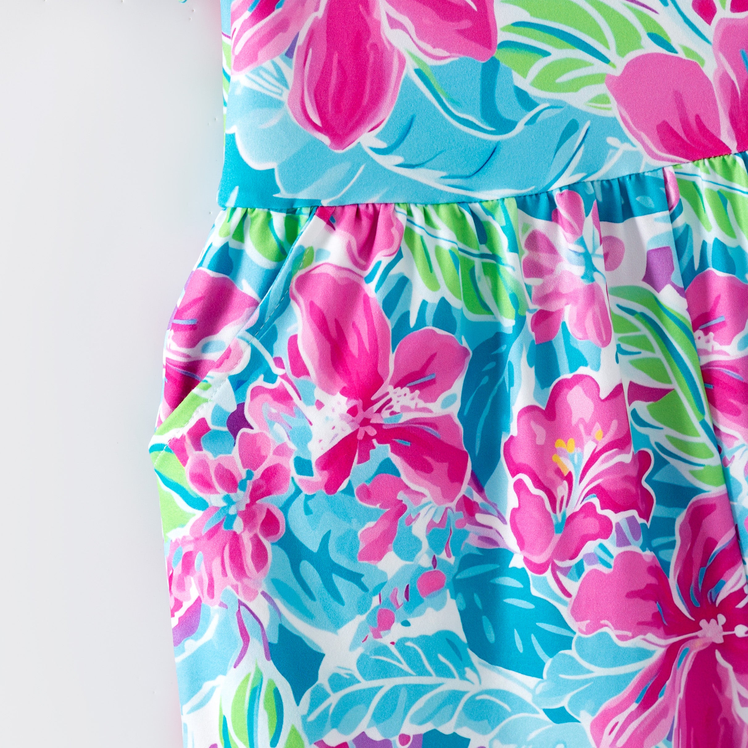 （Pre Order,Prepack Zone）Family Floral Print Jumpsuit（Mix Size）