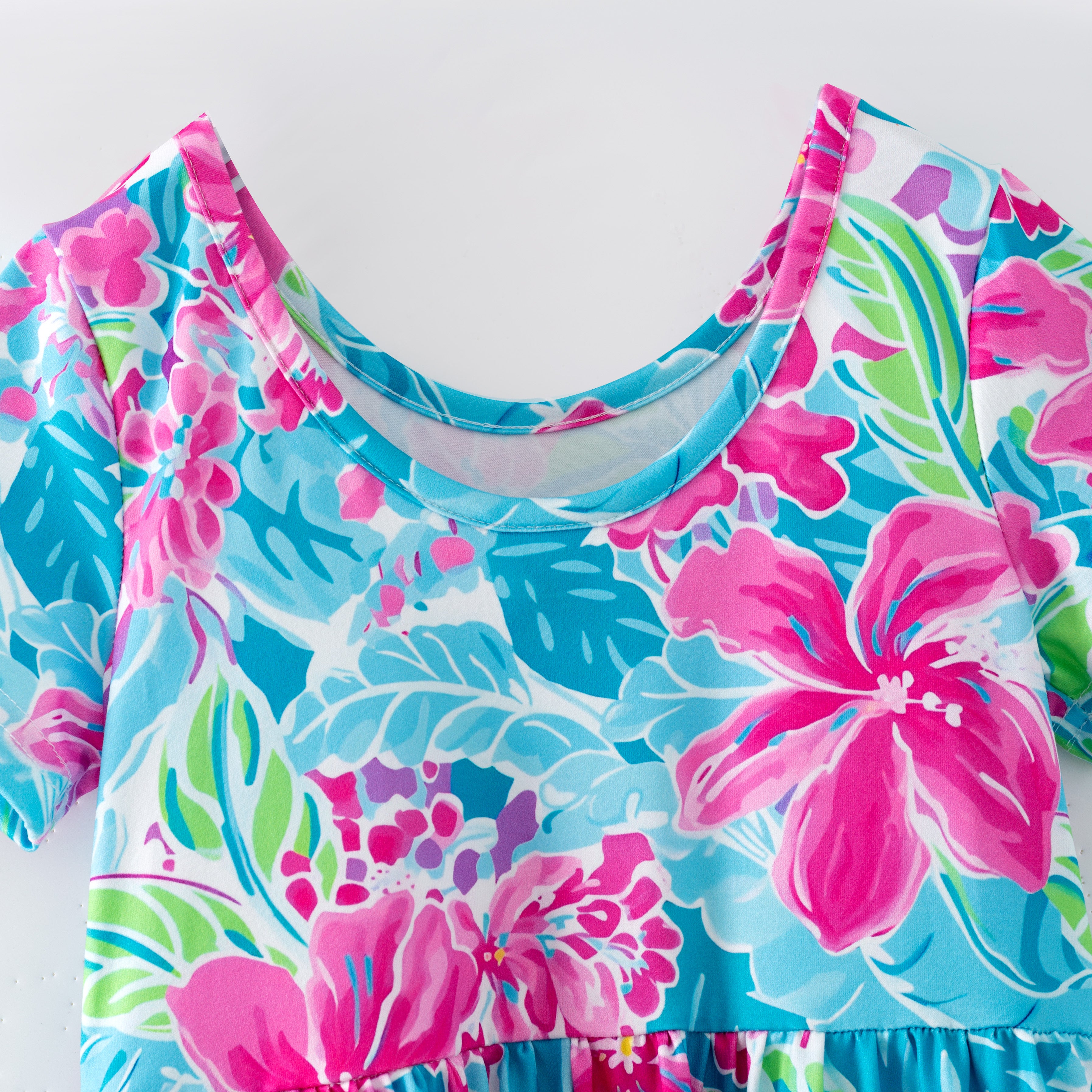 （Pre Order,Prepack Zone）Family Floral Print Jumpsuit（Mix Size）