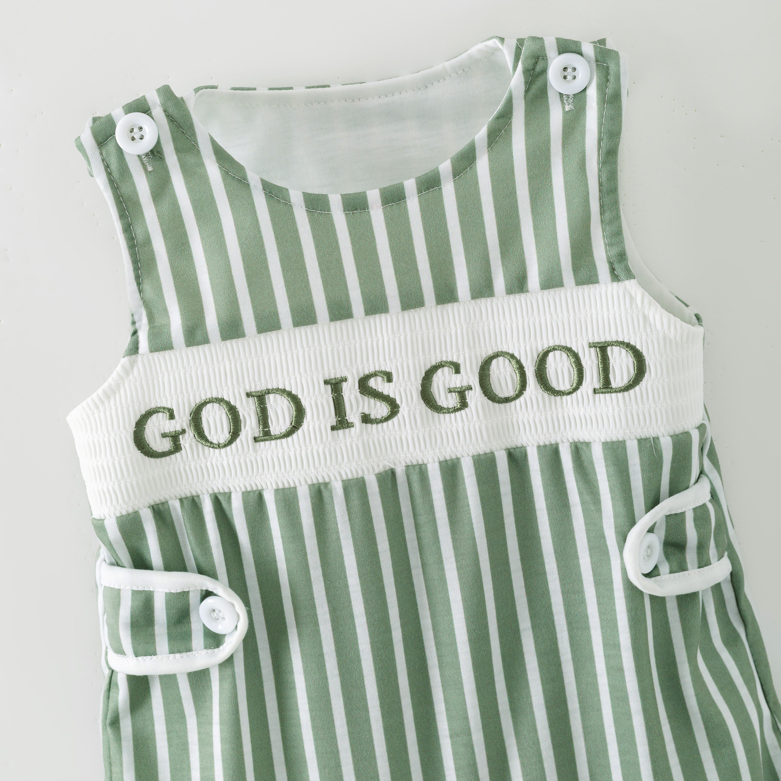 （Pre Order,Prepack Zone）Family GOD IS GOOD Embroidery Dress,Set&Romper（Mix Size）