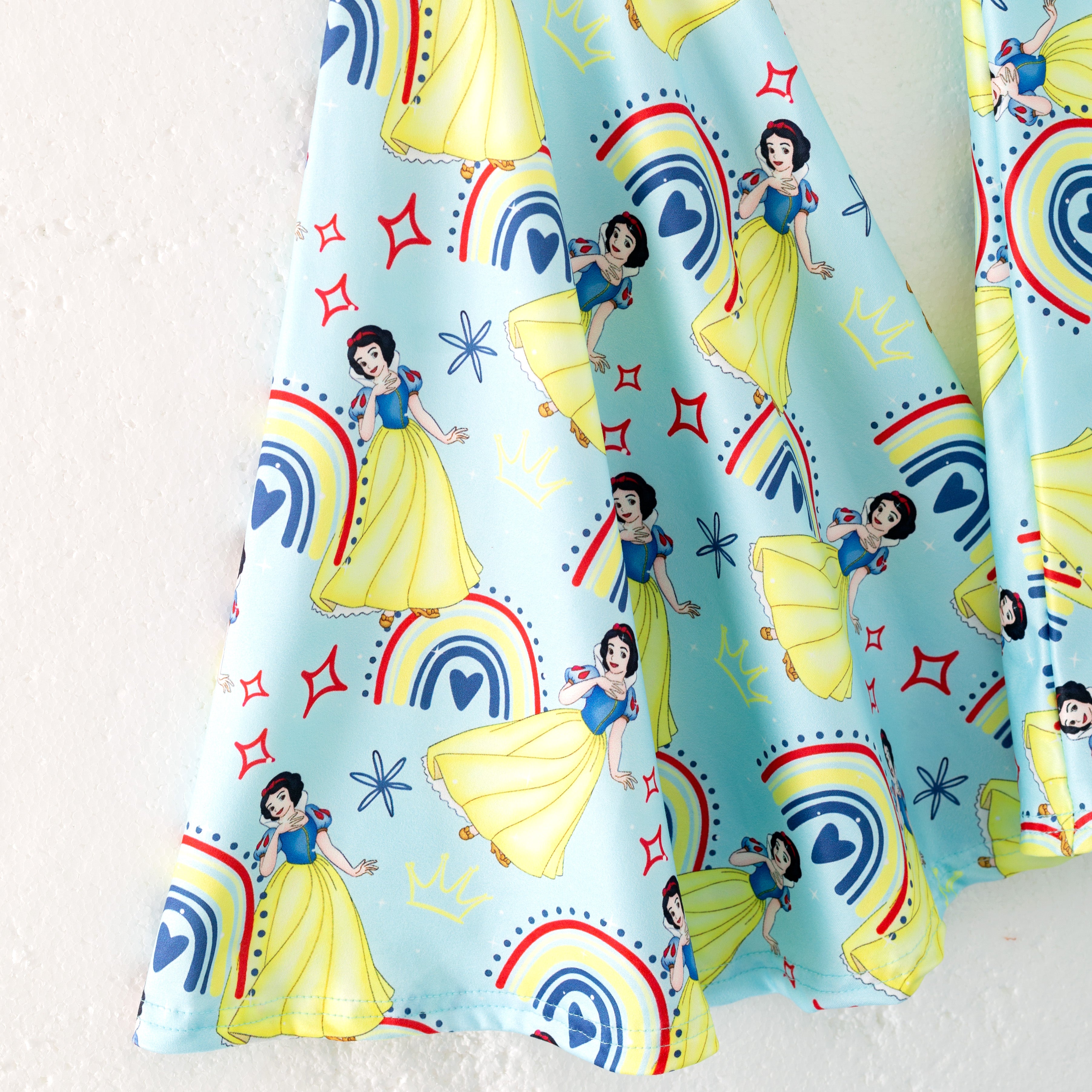（Pre Order）Girls Spring and Summer Princess Print Outfit Set