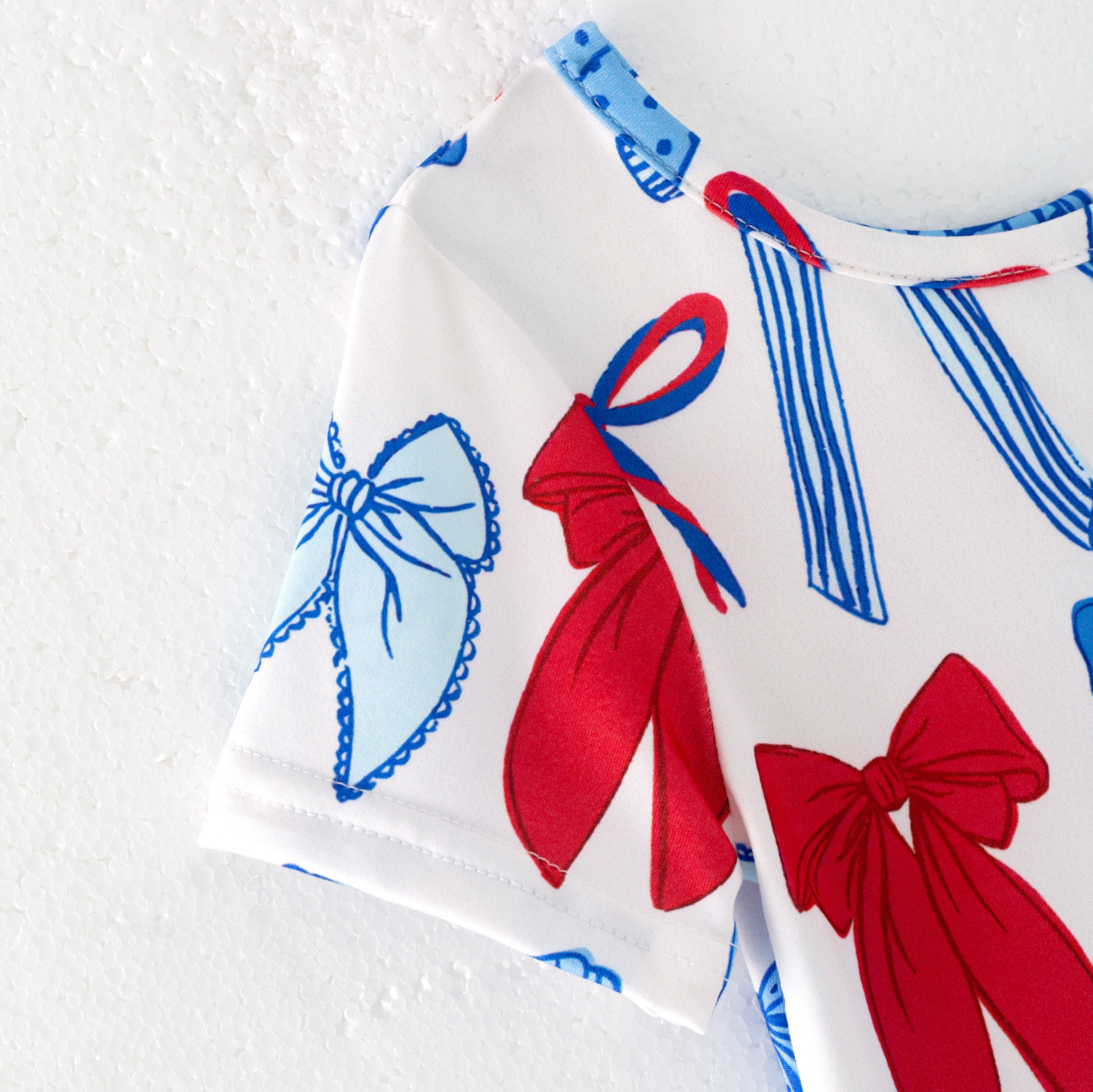 （Pre Order）Girls Patriotic Print Twirl Dress