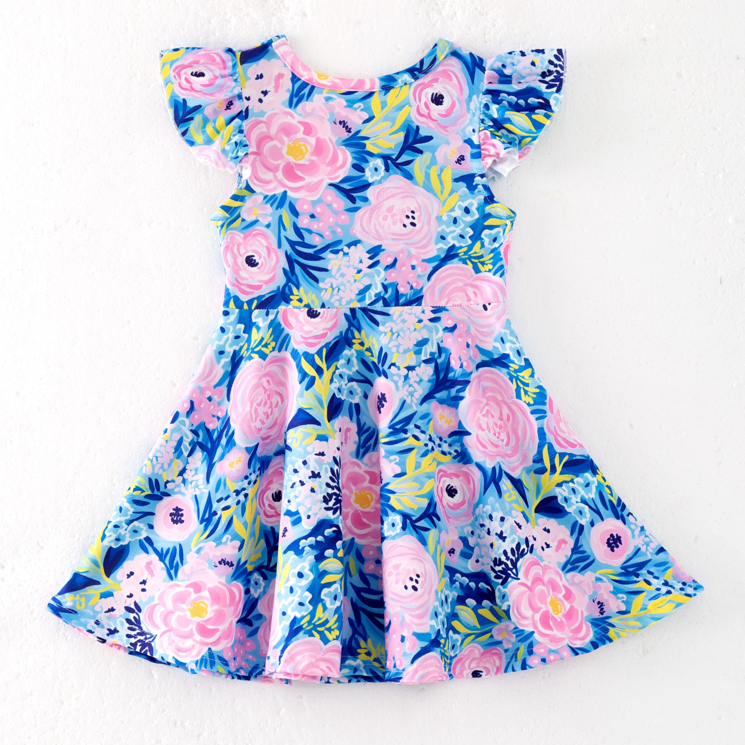 （Pre Order）Mommy and Me Spring and Summer Floral Print Dress