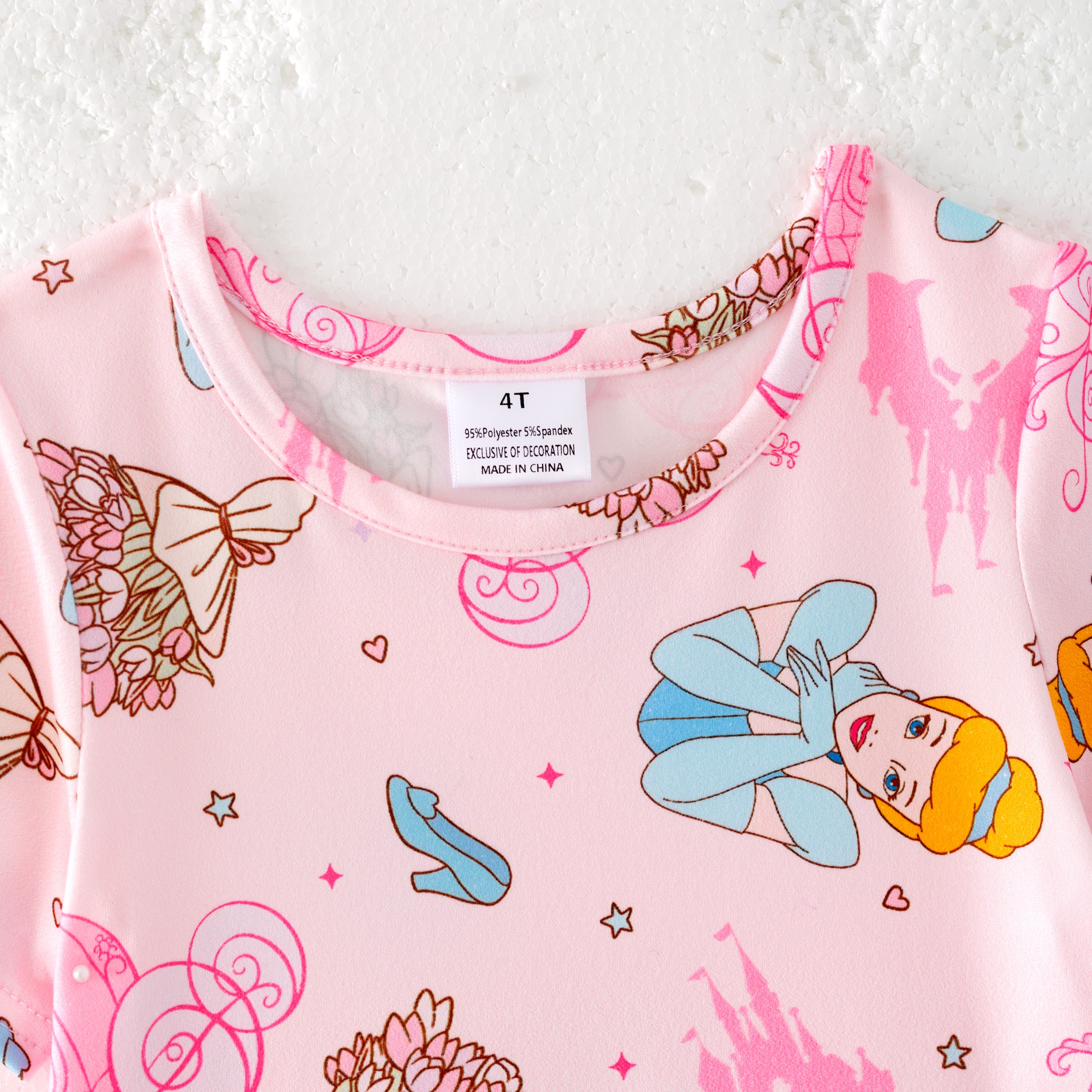 （Pre Order）Girls Spring and Summer Princess＆Cartoon Print Dress