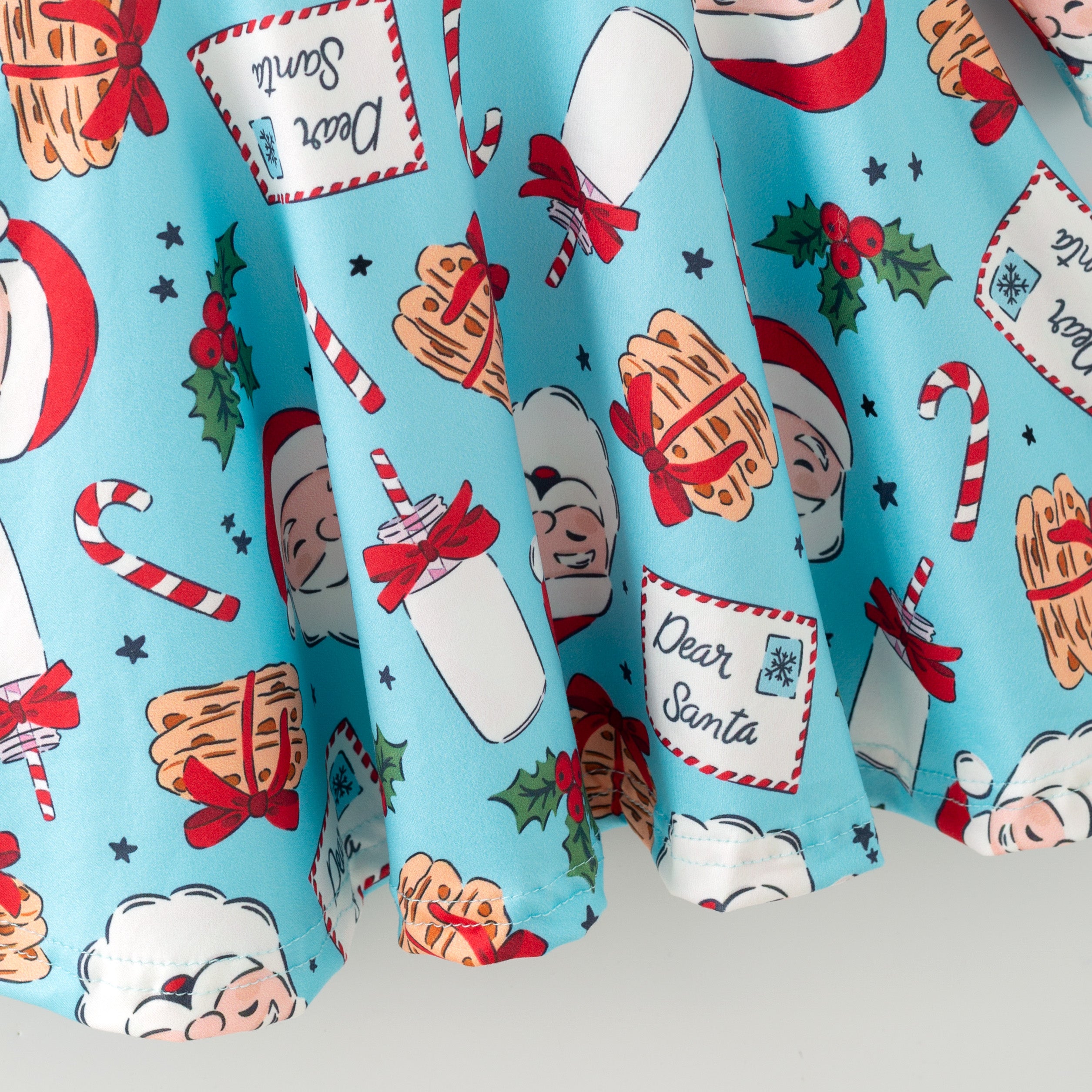 （Pre Order,Prepack Zone）Girls Christmas Print Dress（Mix Size）