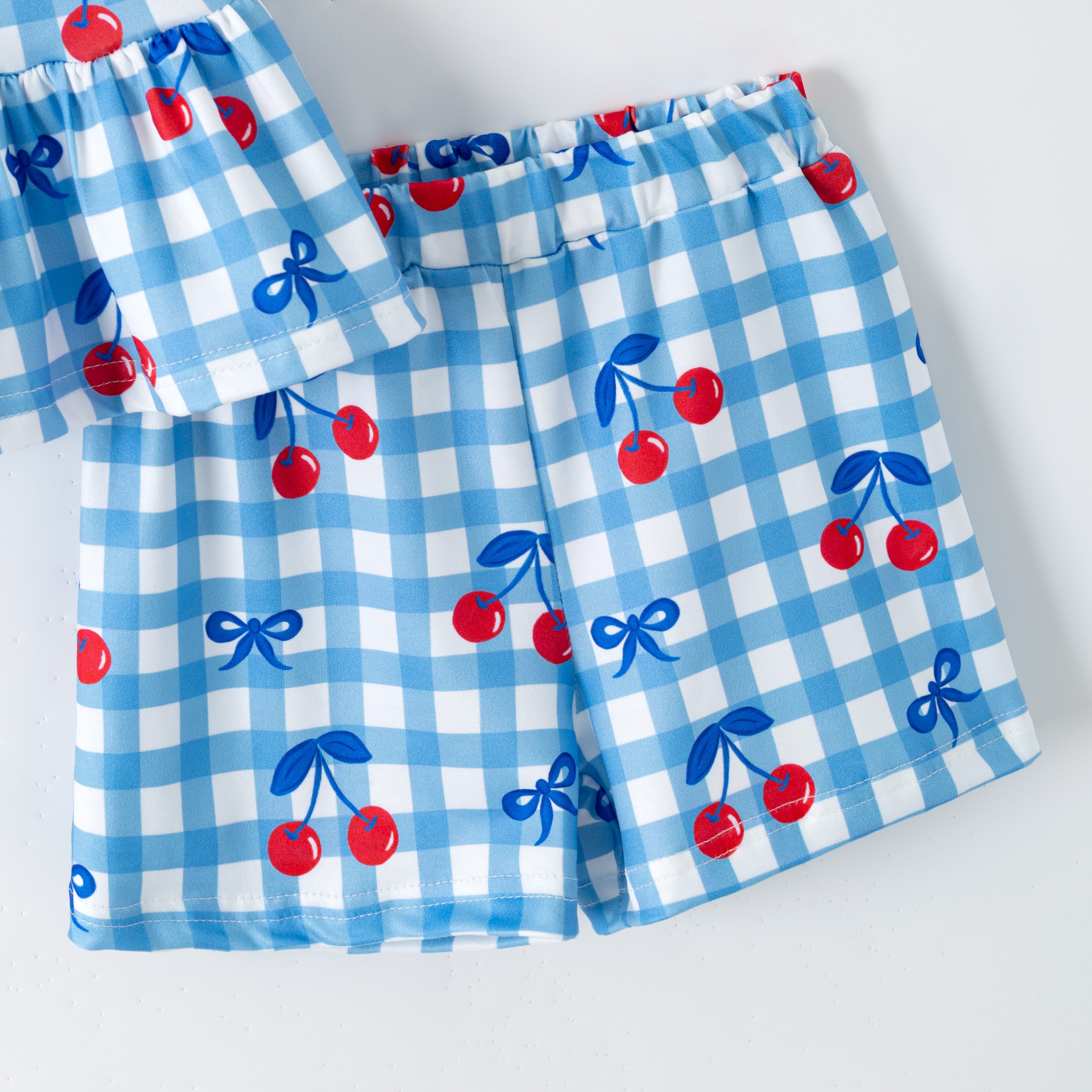（Pre Order,Prepack Zone）Girls Spring&Summer Print Shorts Set（Mix Size）