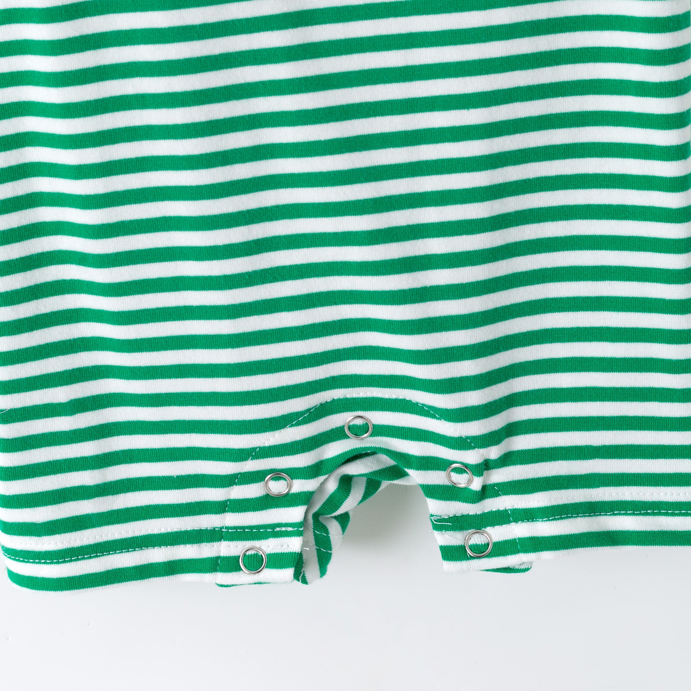 （In Stock）Toddler Boys Summer Watermelon Applique Cotton Romper