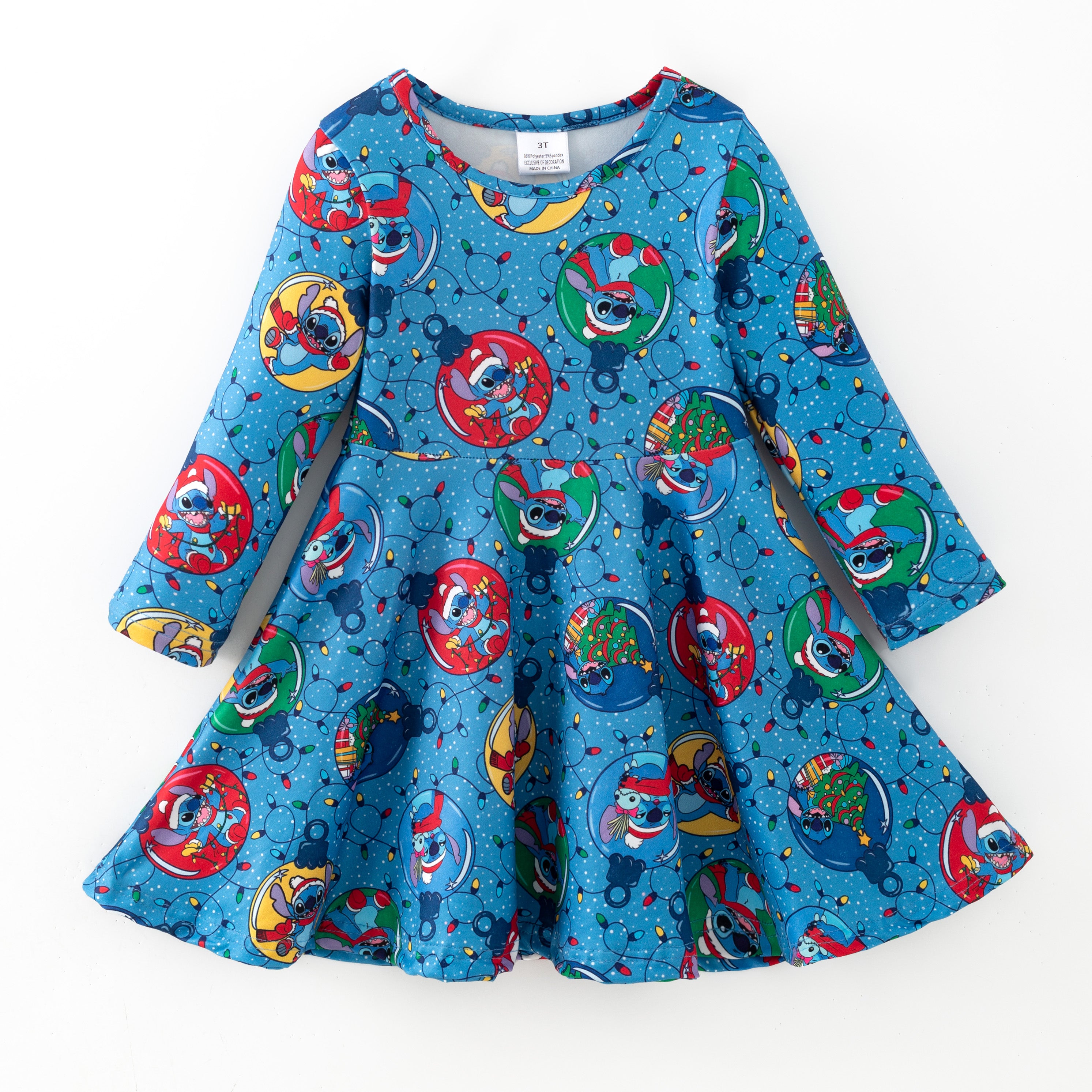 （Pre Order,Prepack Zone）Family Christmas Print Dress&Pajamas（Mix Size）