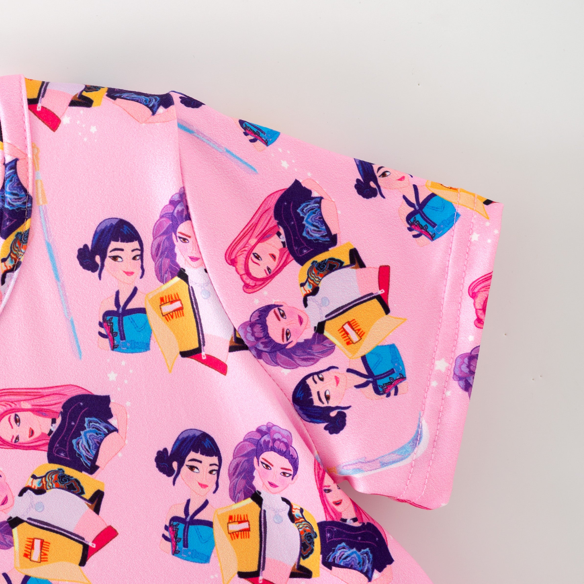 （Pre Order,Prepack Zone）Girls Movie Character Print Dress（Mix Size）