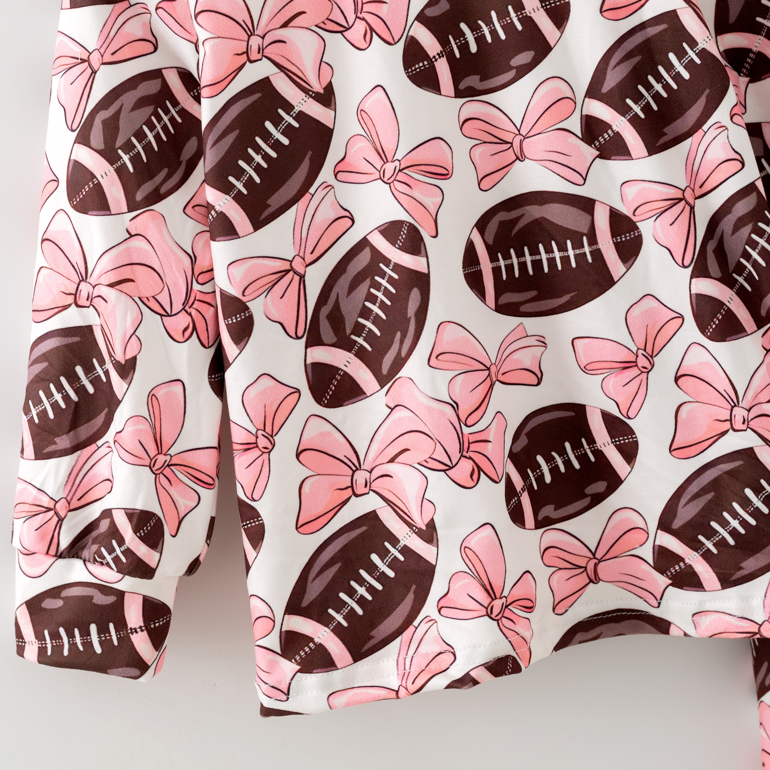 （Pre Order,Prepack Zone）Girls Football&TS Print Set,Pants（Mix Size）