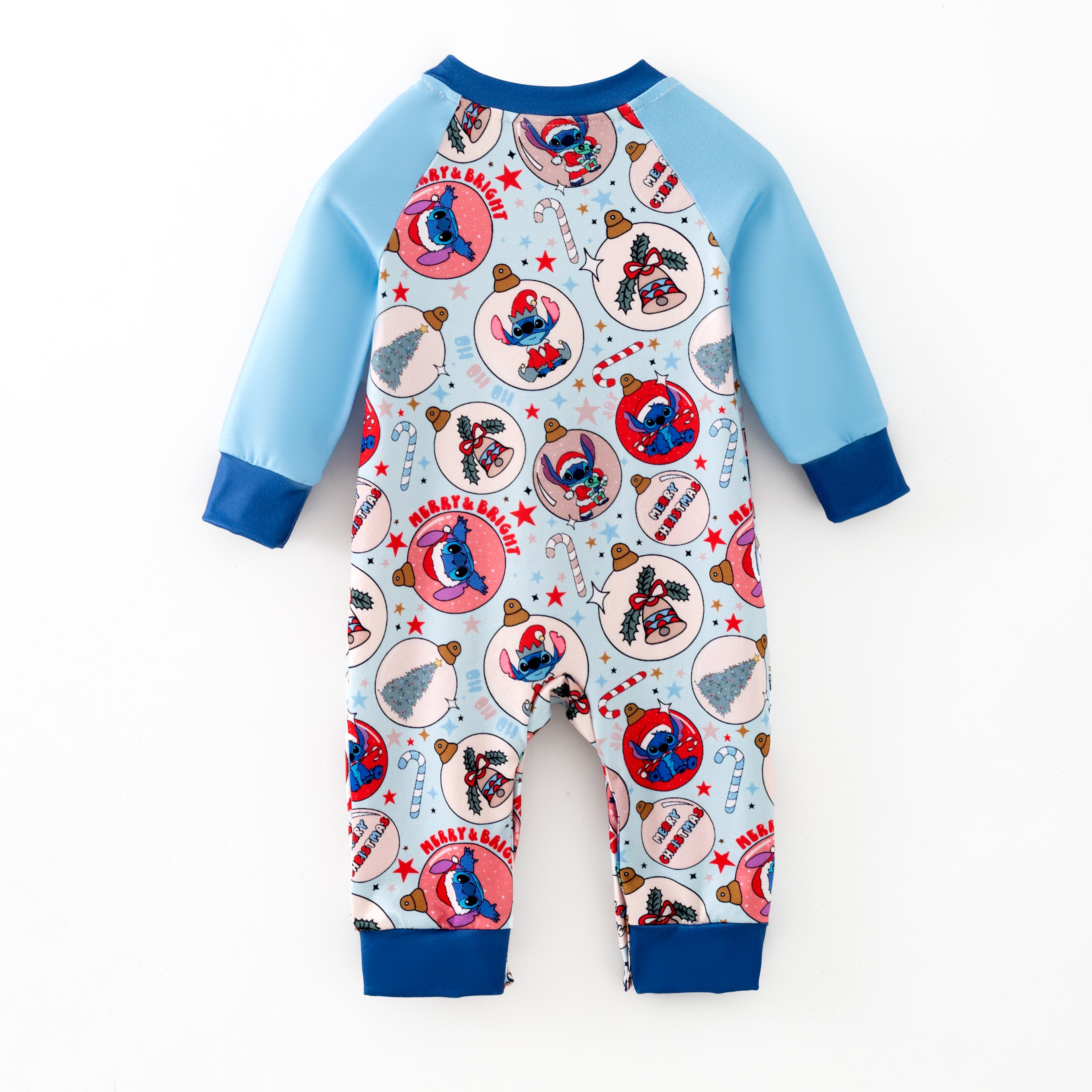 （Pre Order,Prepack Zone）Toddler Boys Christmas Print Romper（Mix Size）