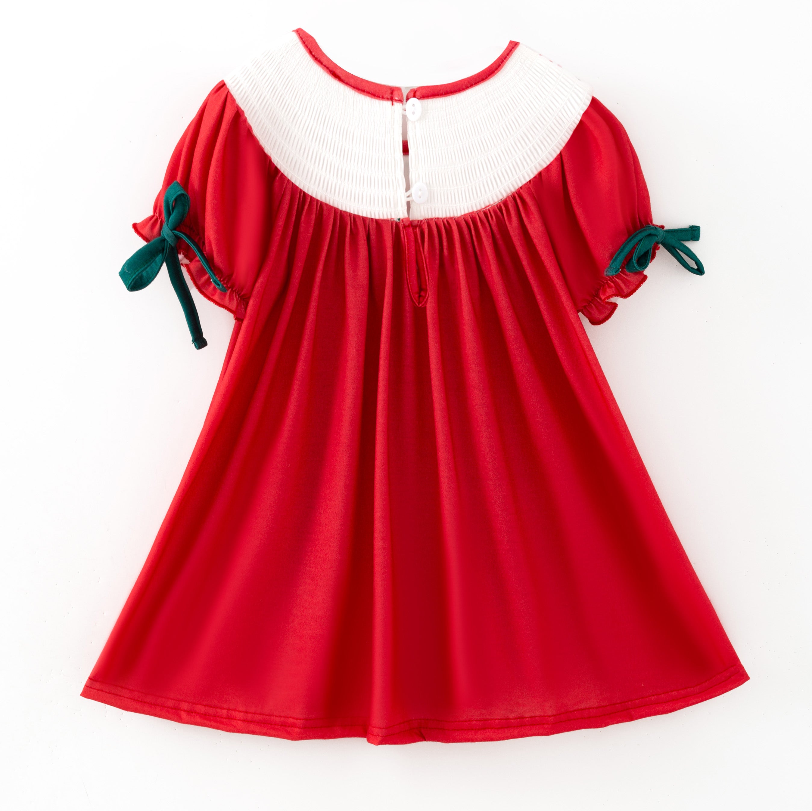 （Pre Order,Prepack Zone）Family Christmas Embroidery Dress&Romper（Mix Size）