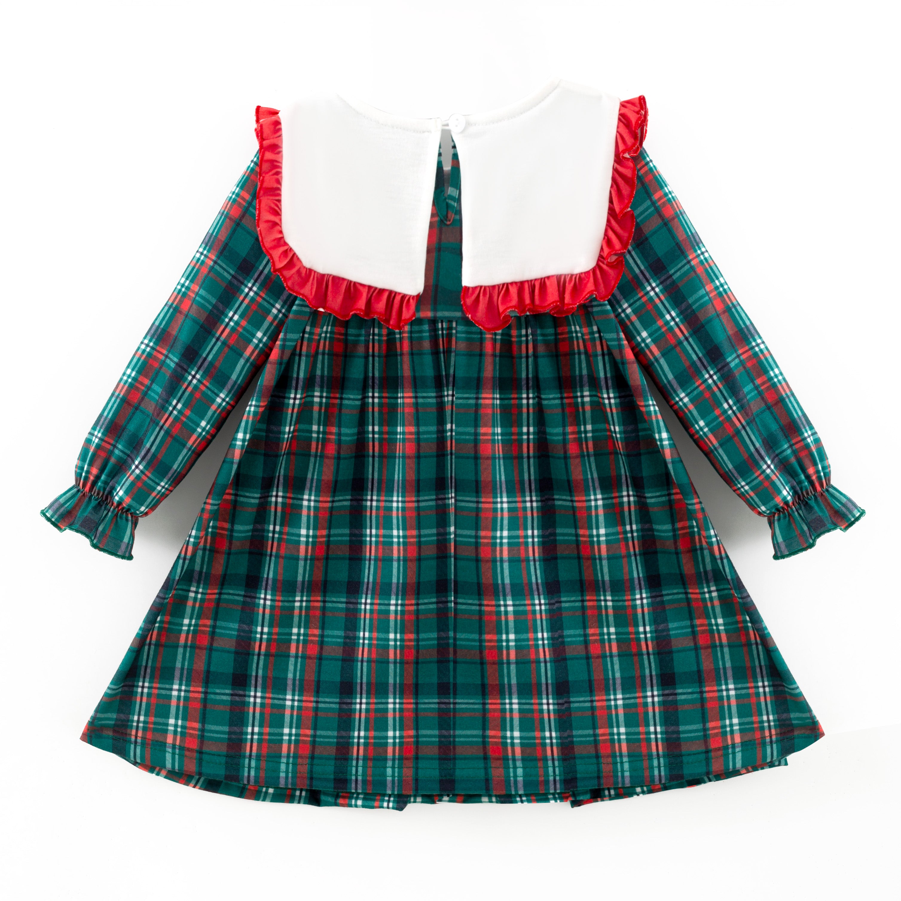 （Pre Order,Prepack Zone）Family Christmas Embroidery Dress&Romper（Mix Size）